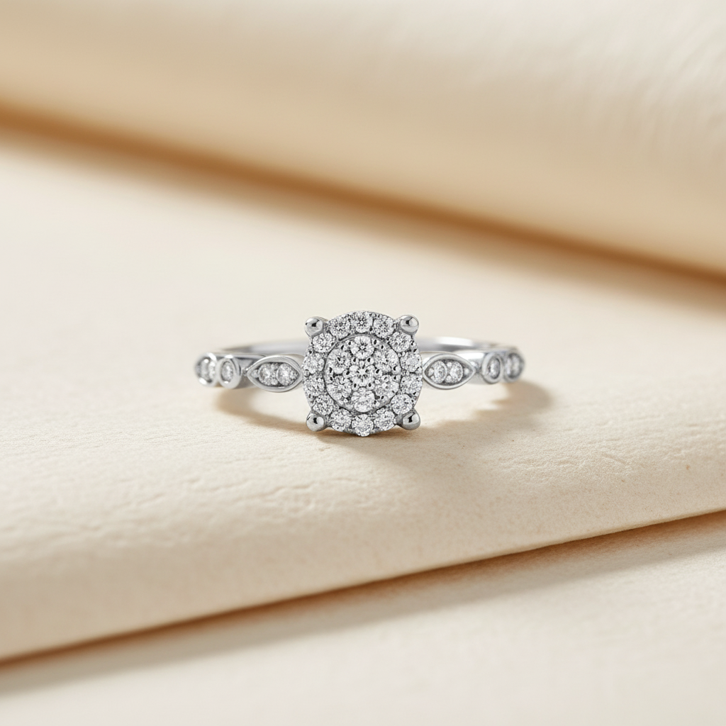 0,24 Karat Coronet Pırlanta Yüzük