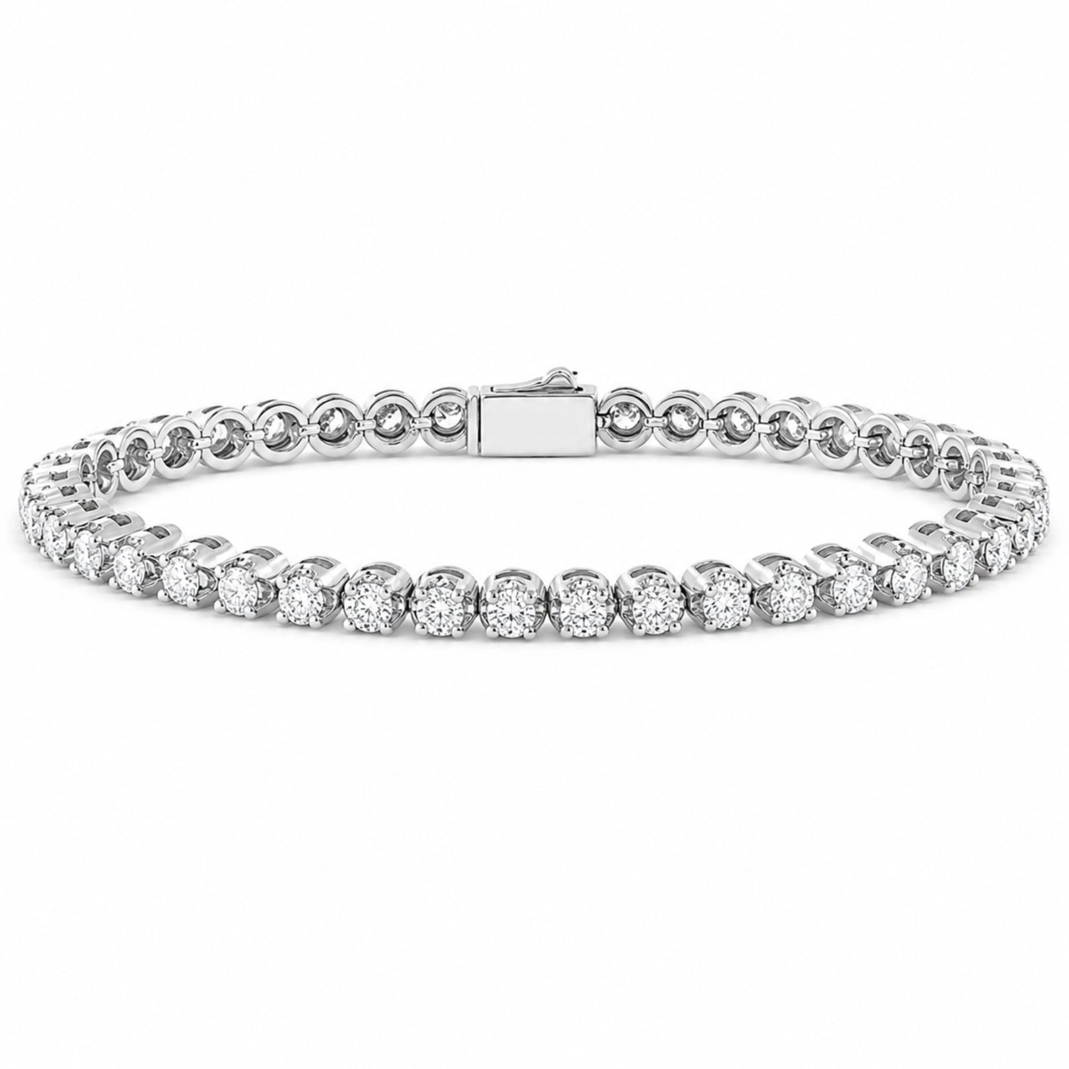 2.45 Carat Waterway Diamond Bracelet "King's Crown"
