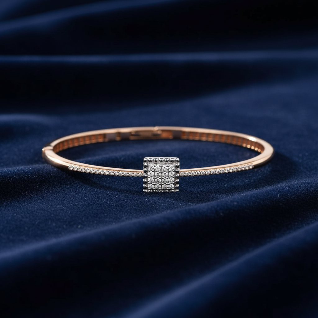 0,43 Karat Tasarım Pırlanta Bileklik