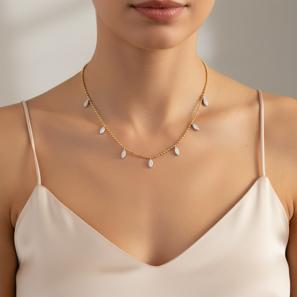 0,32 Karat Pırlanta Kolye