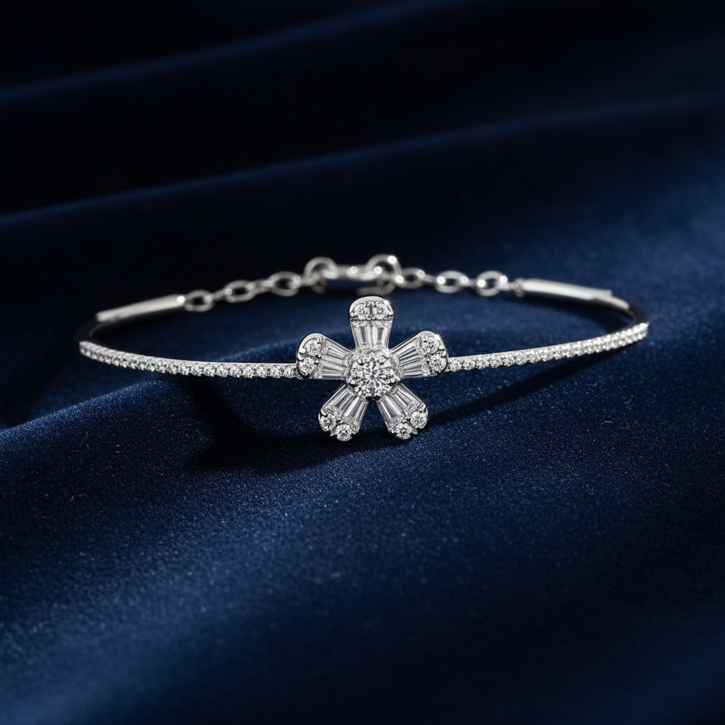 1,09 Tasarım Pırlanta Bileklik