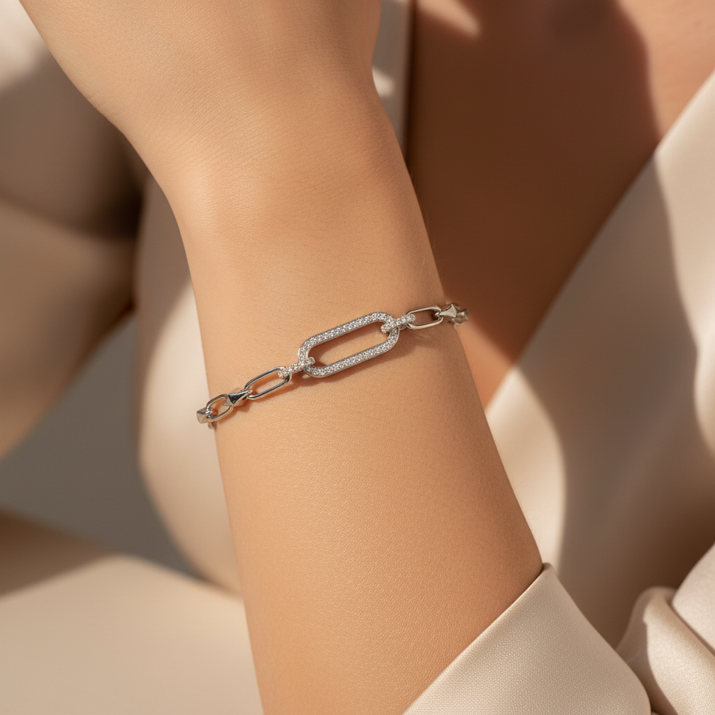 0,32 Karat Tasarım Pırlanta Bileklik "Lalin"