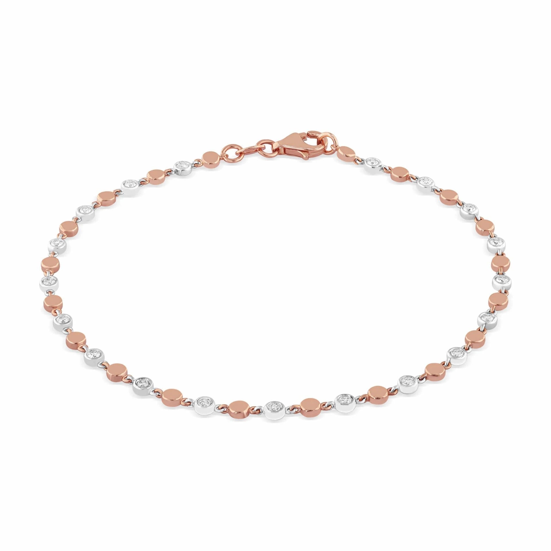 0,38 Karat Pırlanta Bileklik "Yuvarlak"