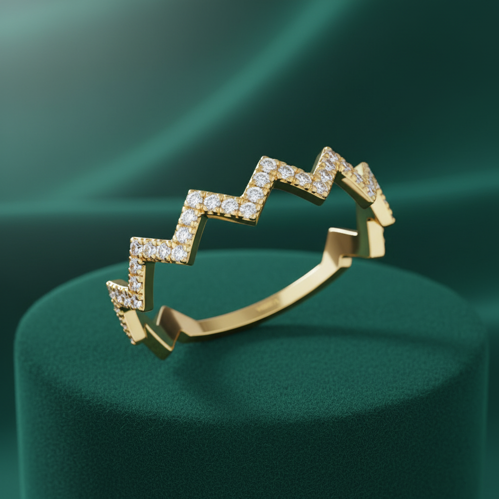 0,19 Karat Pırlanta Yüzük