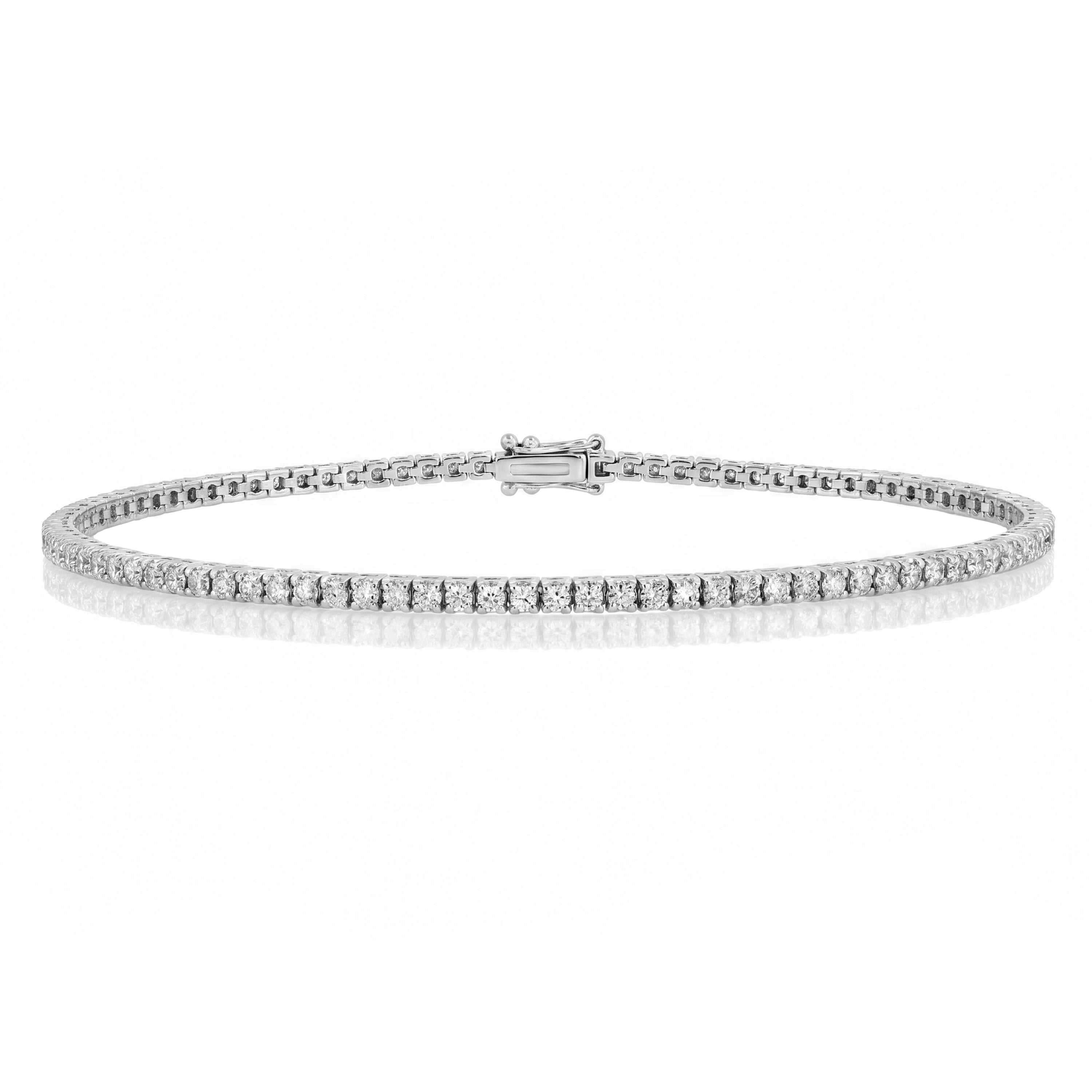 2.50 Carat Waterway Diamond Bracelet "Serenity"