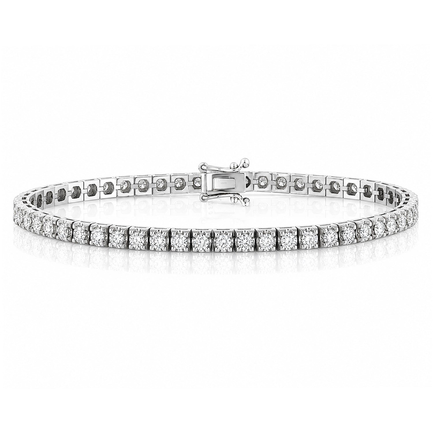 2.50 Carat Waterway Diamond Bracelet "Serenity"
