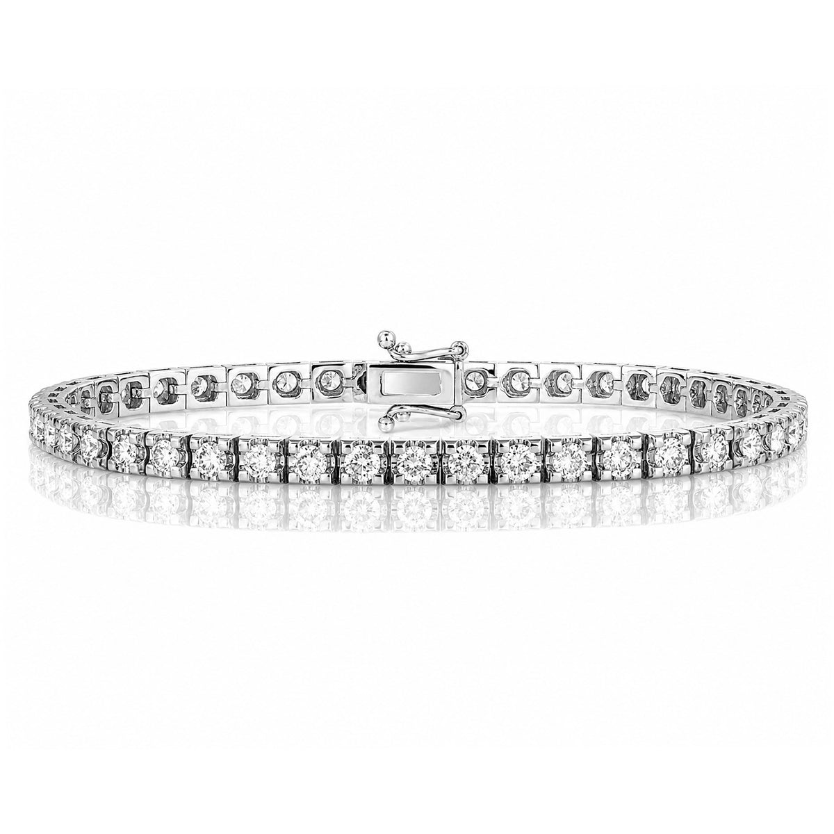 2.50 Carat Waterway Diamond Bracelet "Serenity"
