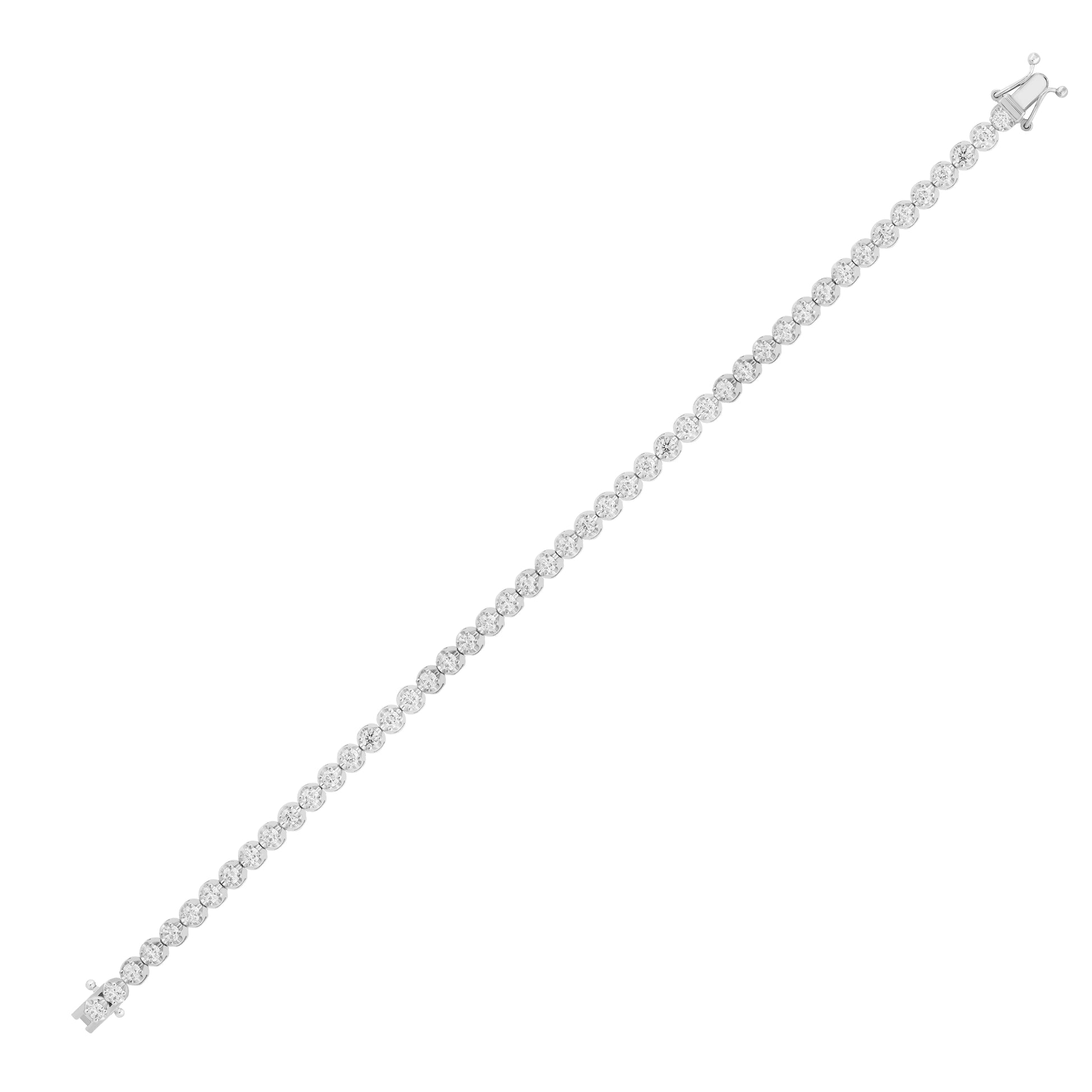2.50 Carat Waterway Diamond Bracelet "Serenity"