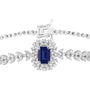 2,19 Karat Pırlantalı Safir Bileklik - Venta Jewelry