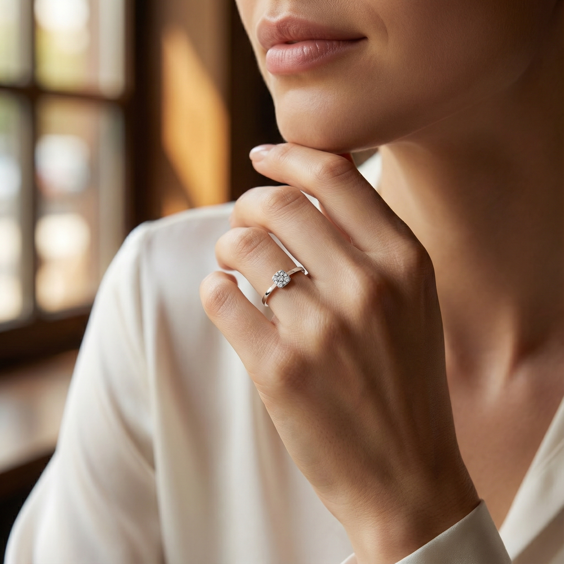 0,19 Karat Coronet Pırlanta Yüzük