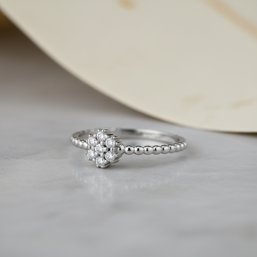 0,12 Karat Coronet Pırlanta Yüzük