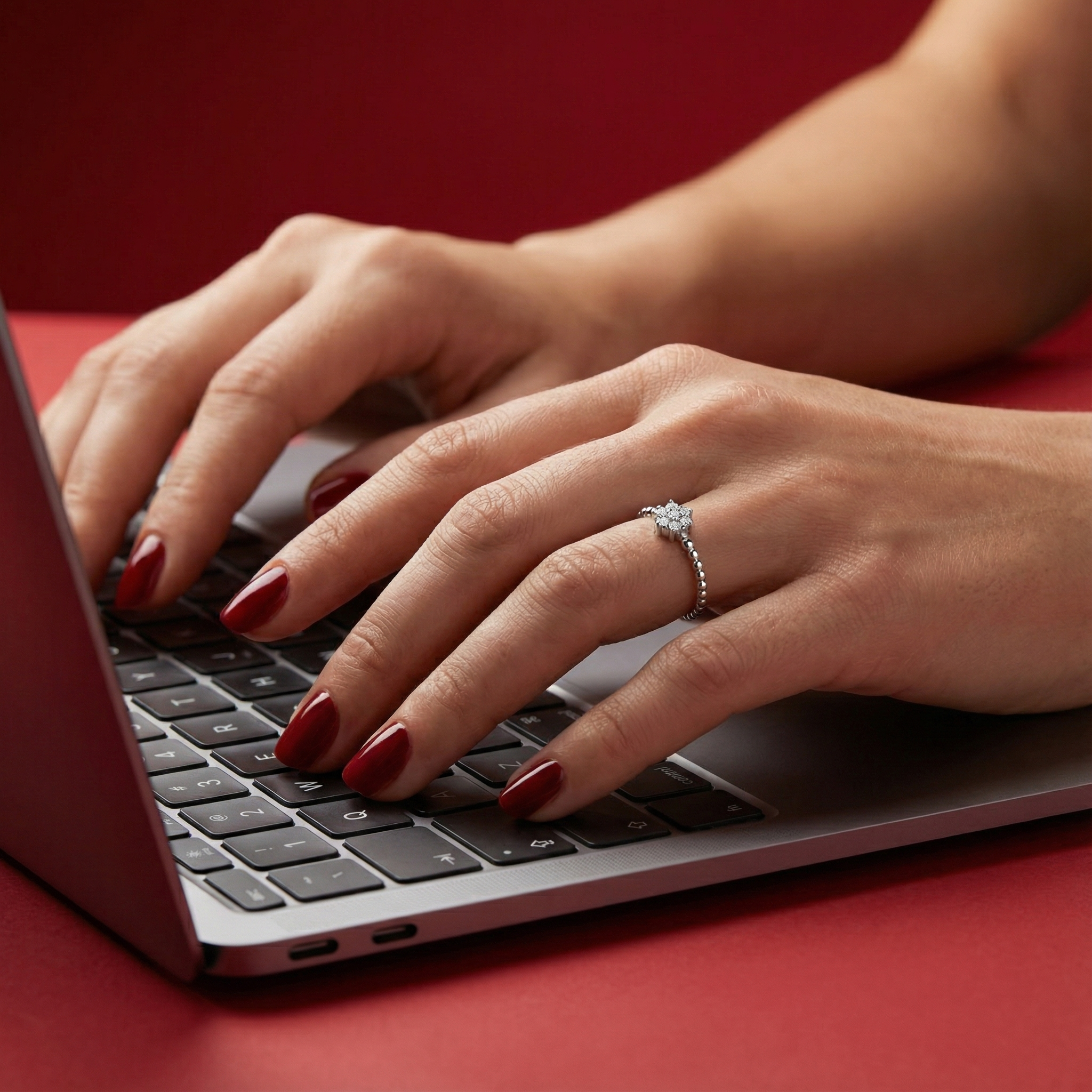 0,12 Karat Coronet Pırlanta Yüzük