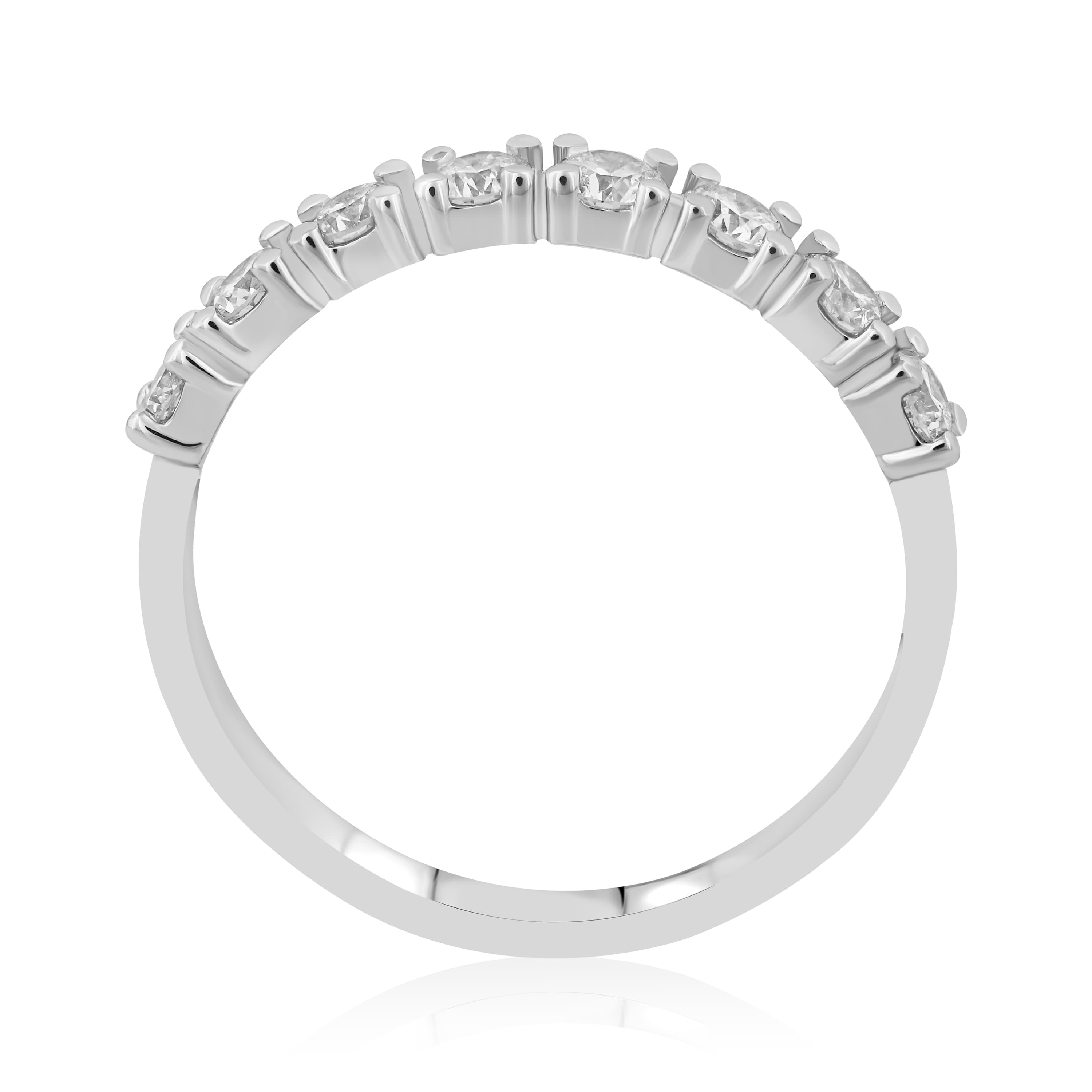 0,40 Karat F Renk Yarımtur Pırlanta Yüzük - Venta Jewelry
