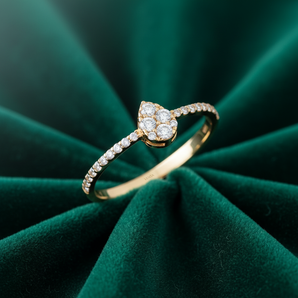 0,26 Karat Coronet Pırlanta Yüzük