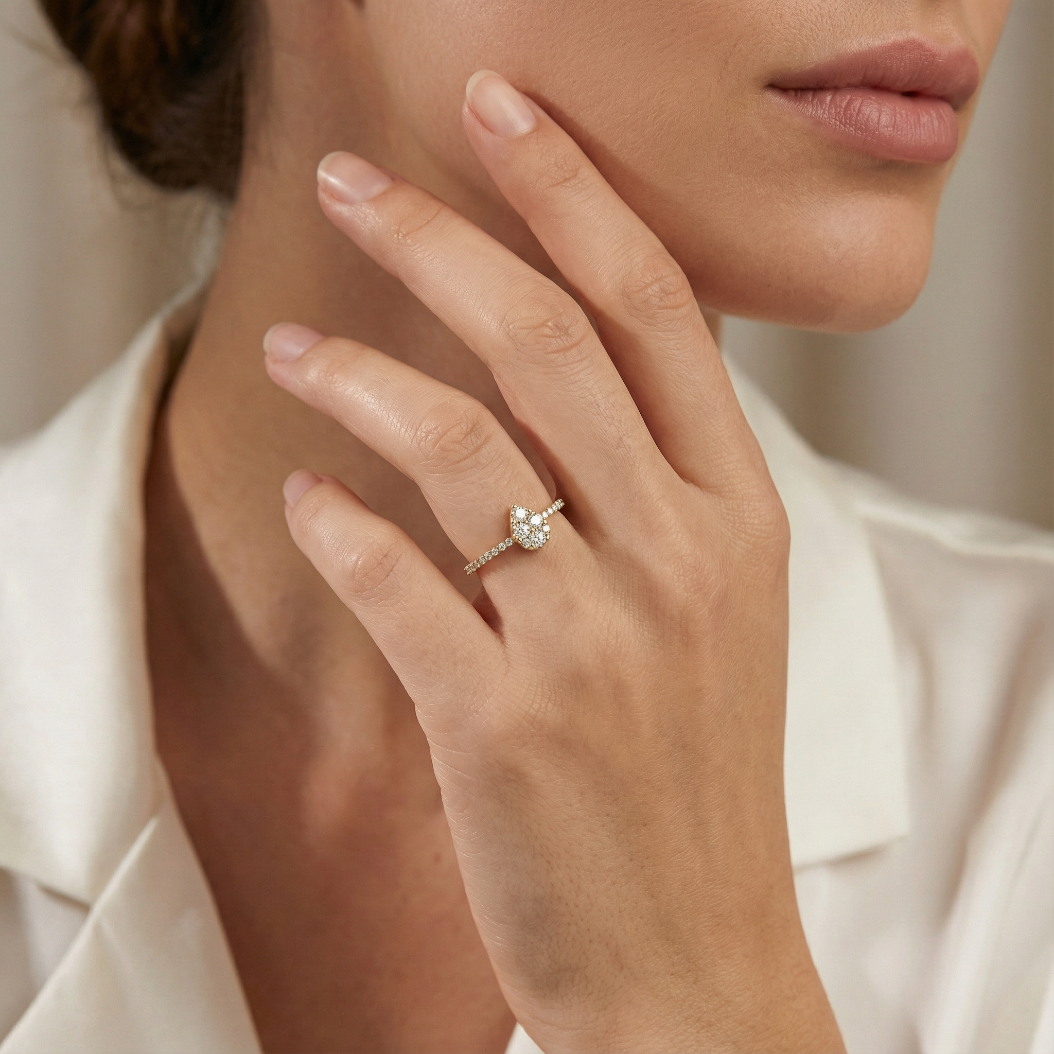 0,26 Karat Coronet Pırlanta Yüzük