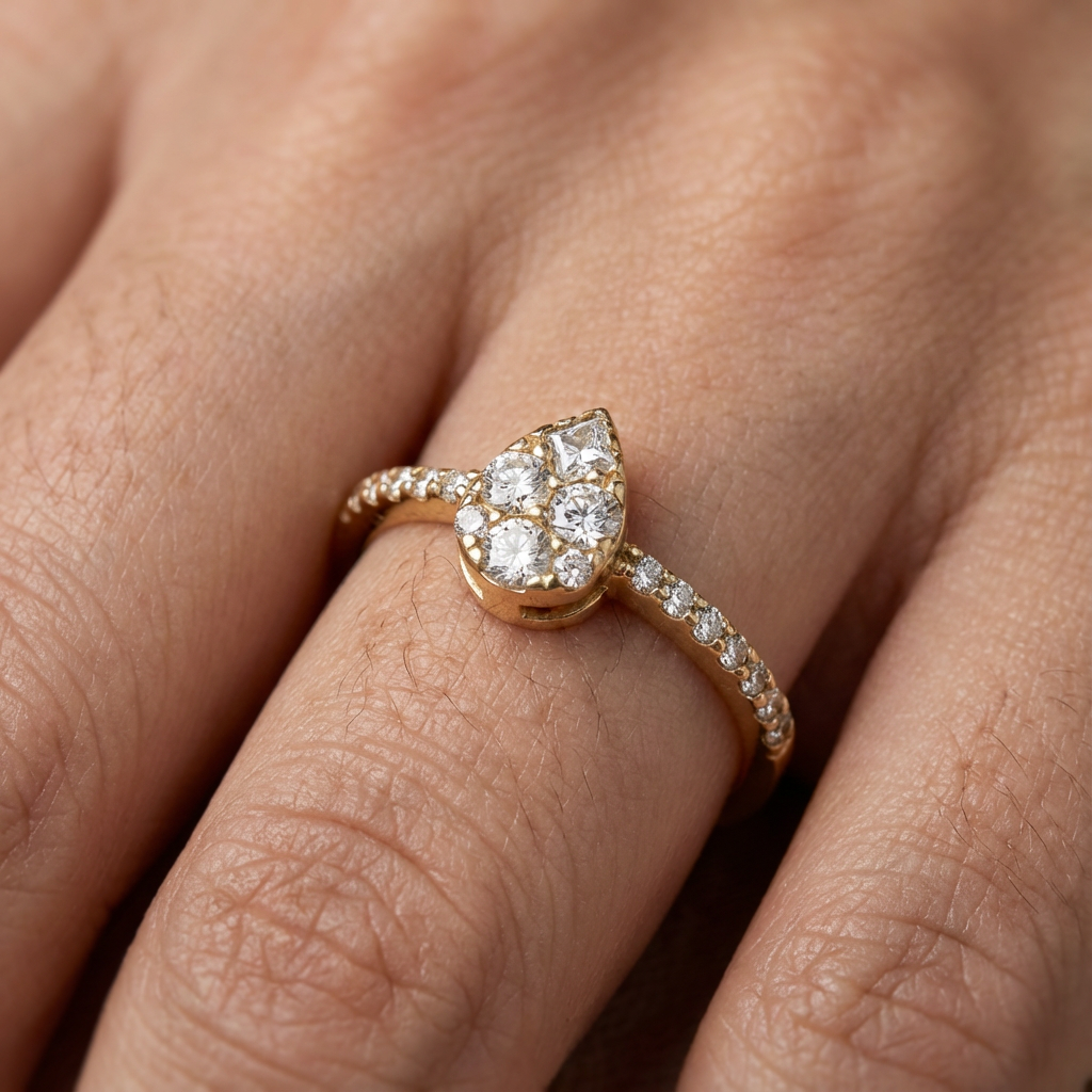 0,26 Karat Coronet Pırlanta Yüzük