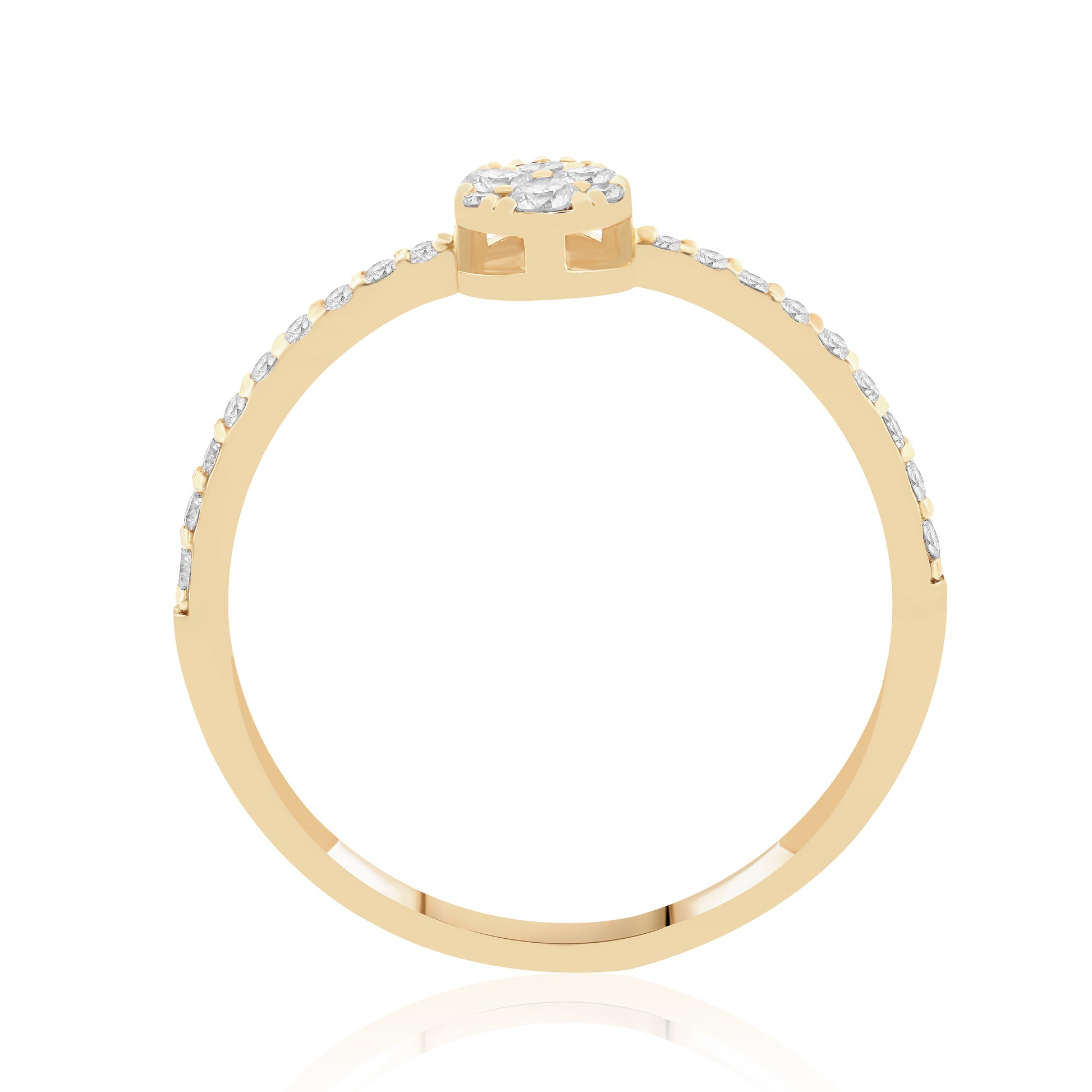 0,26 Karat Coronet Pırlanta Yüzük