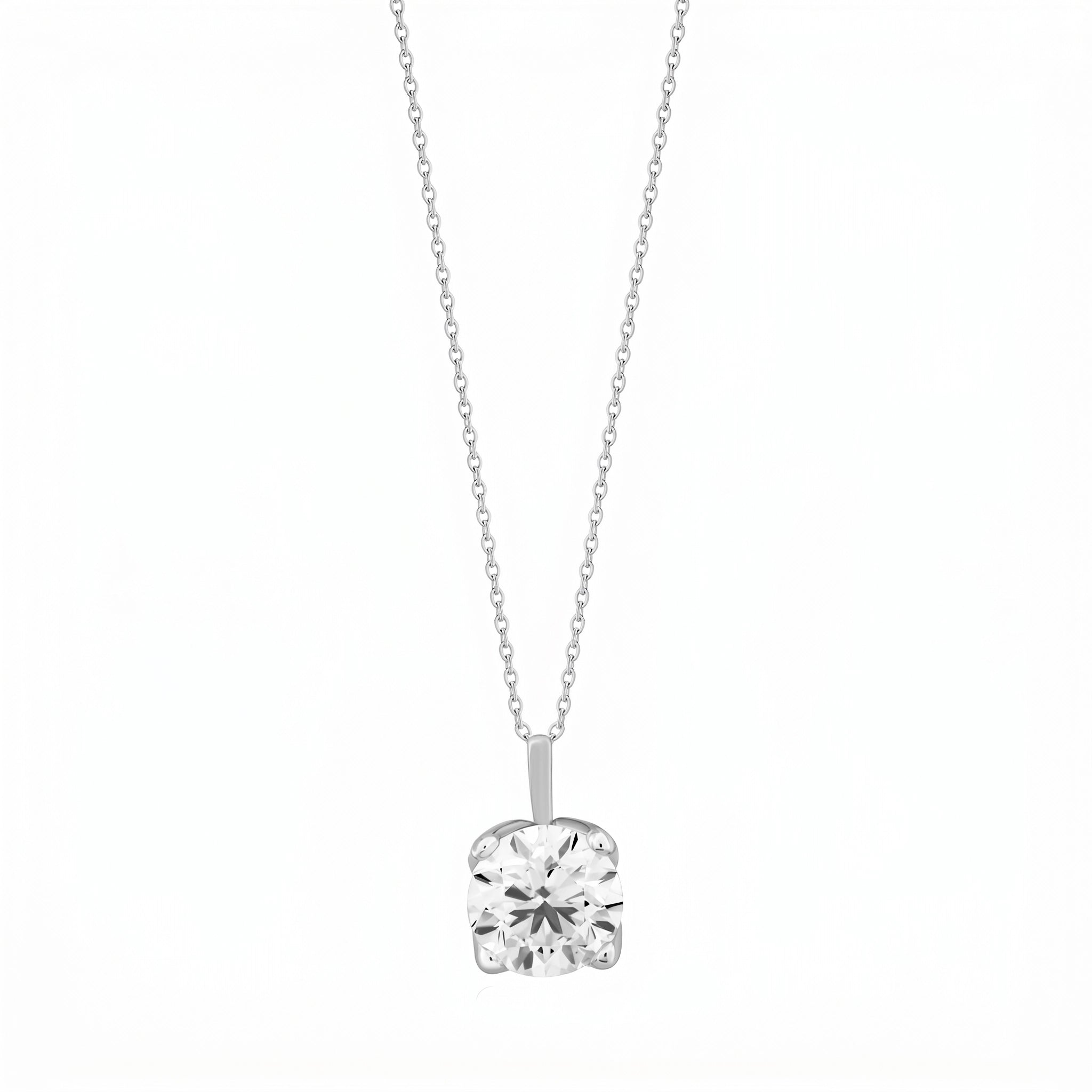 HRD Certified 1.00 Carat G Color Solitaire Diamond Ring
