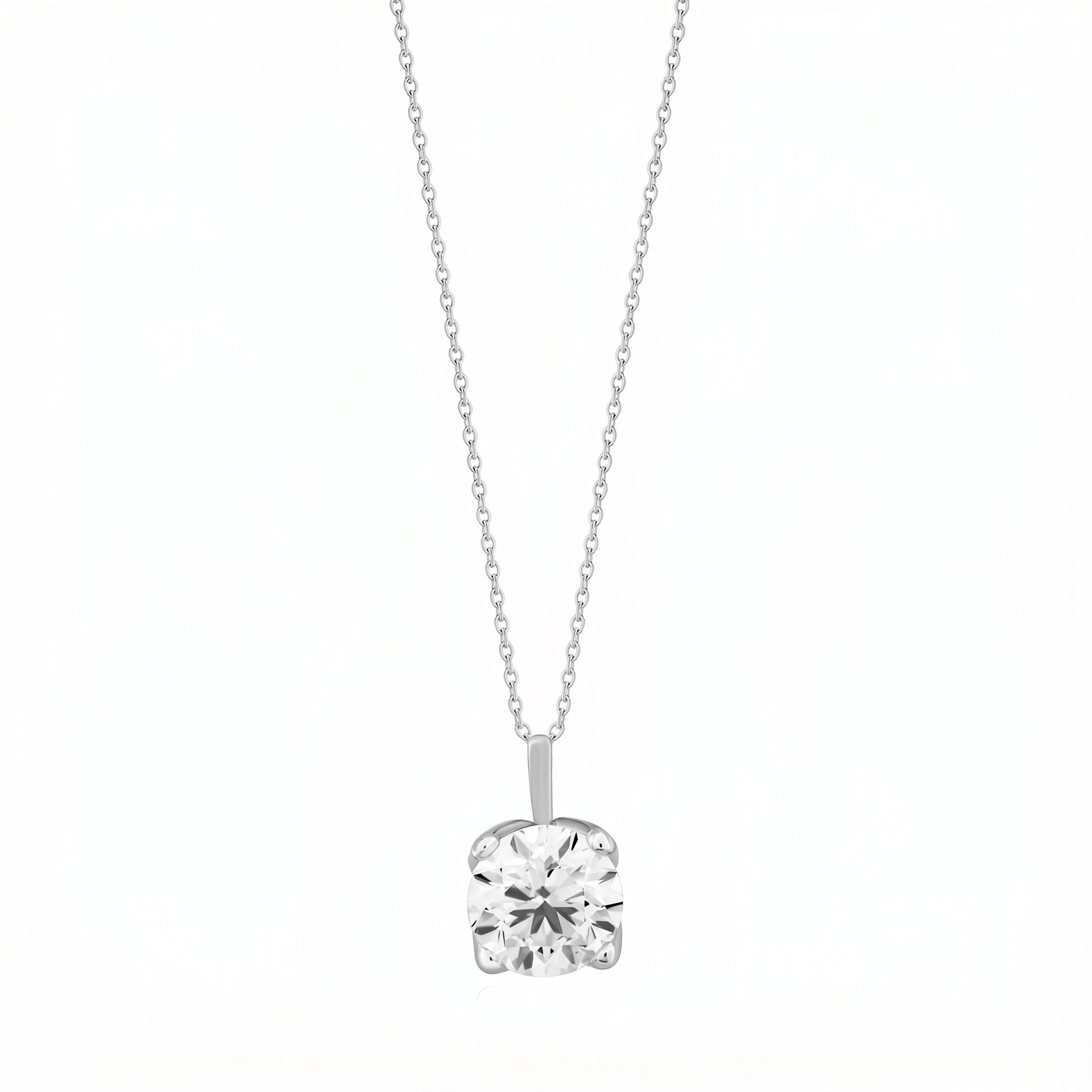 HRD Certified 1.00 Carat G Color Solitaire Diamond Ring