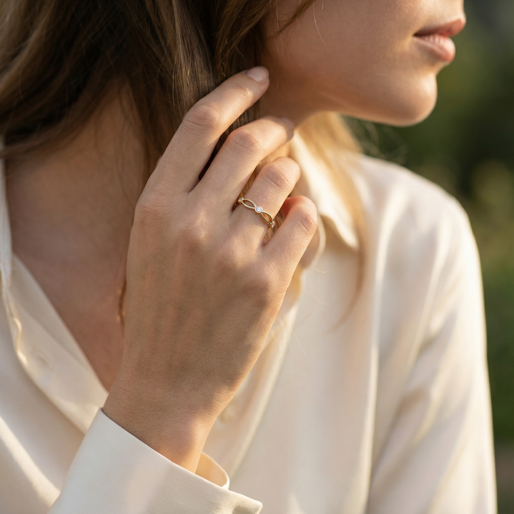 0,12 Karat Pırlanta Yüzük