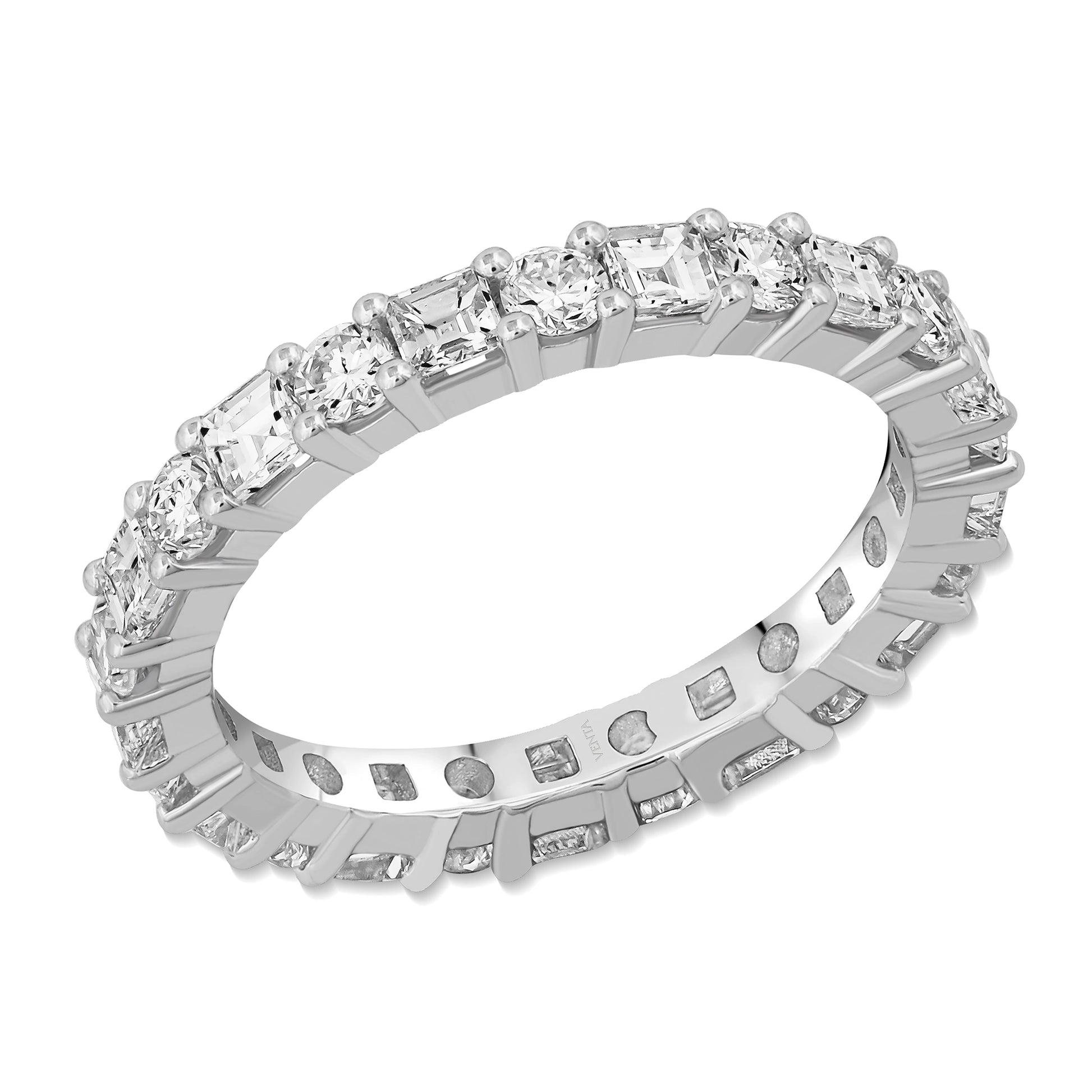 1.51 Carat Full Eternity Diamond Ring "Nüra"