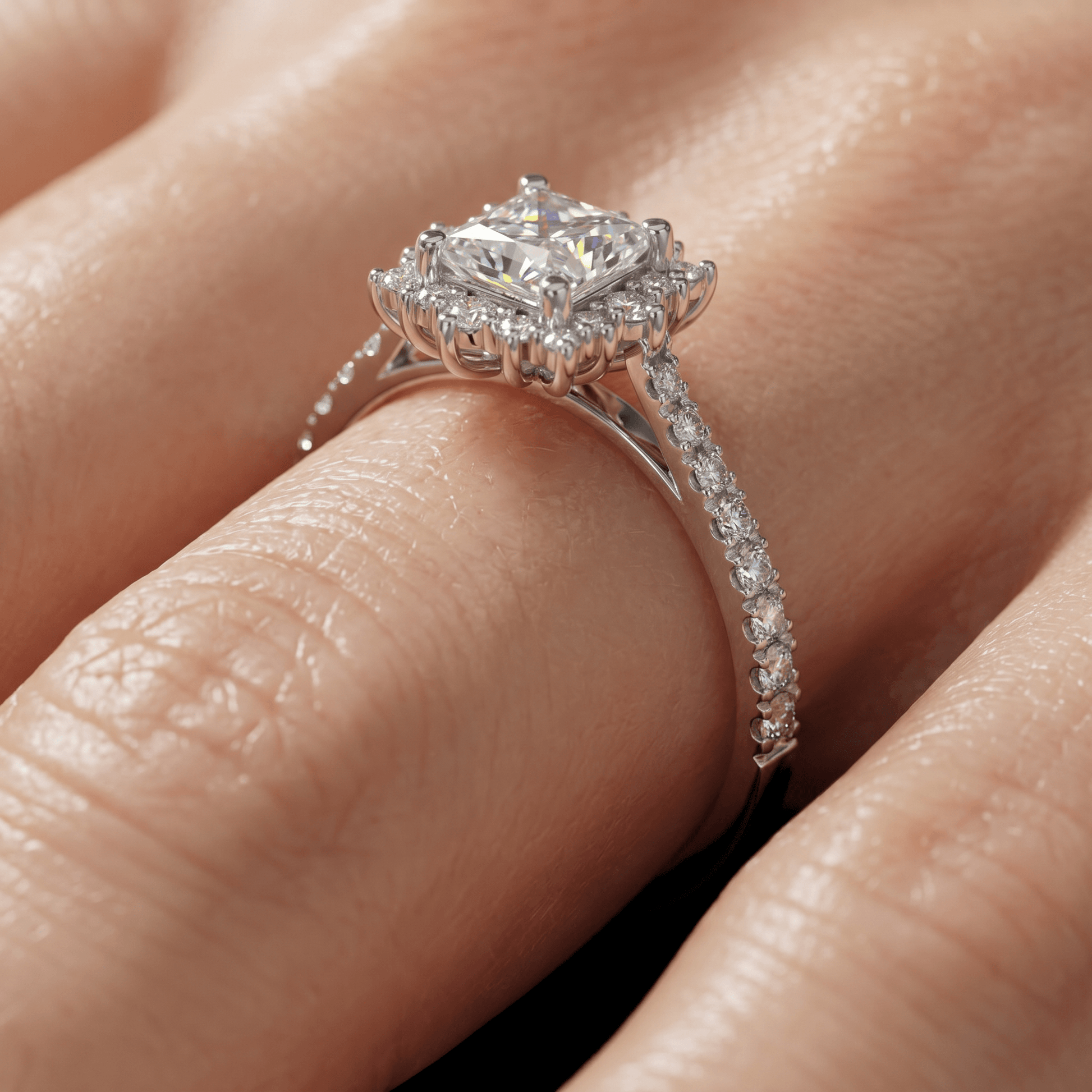 1,59 Karat F Renk Fantazi Tektaş Yüzük - Venta Jewelry