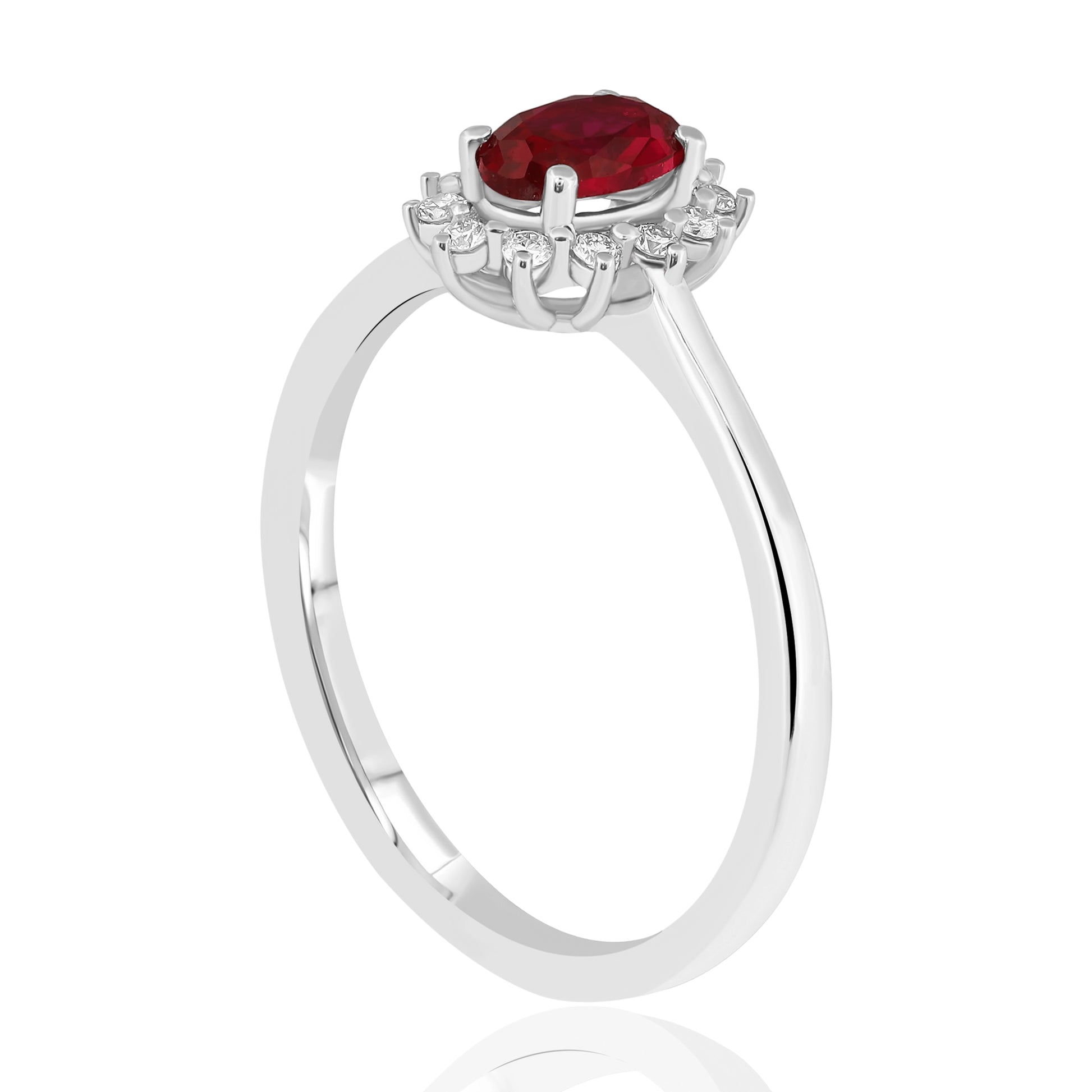 0,64 Karat Prlantalı Yakut Yüzük - Venta Jewelry