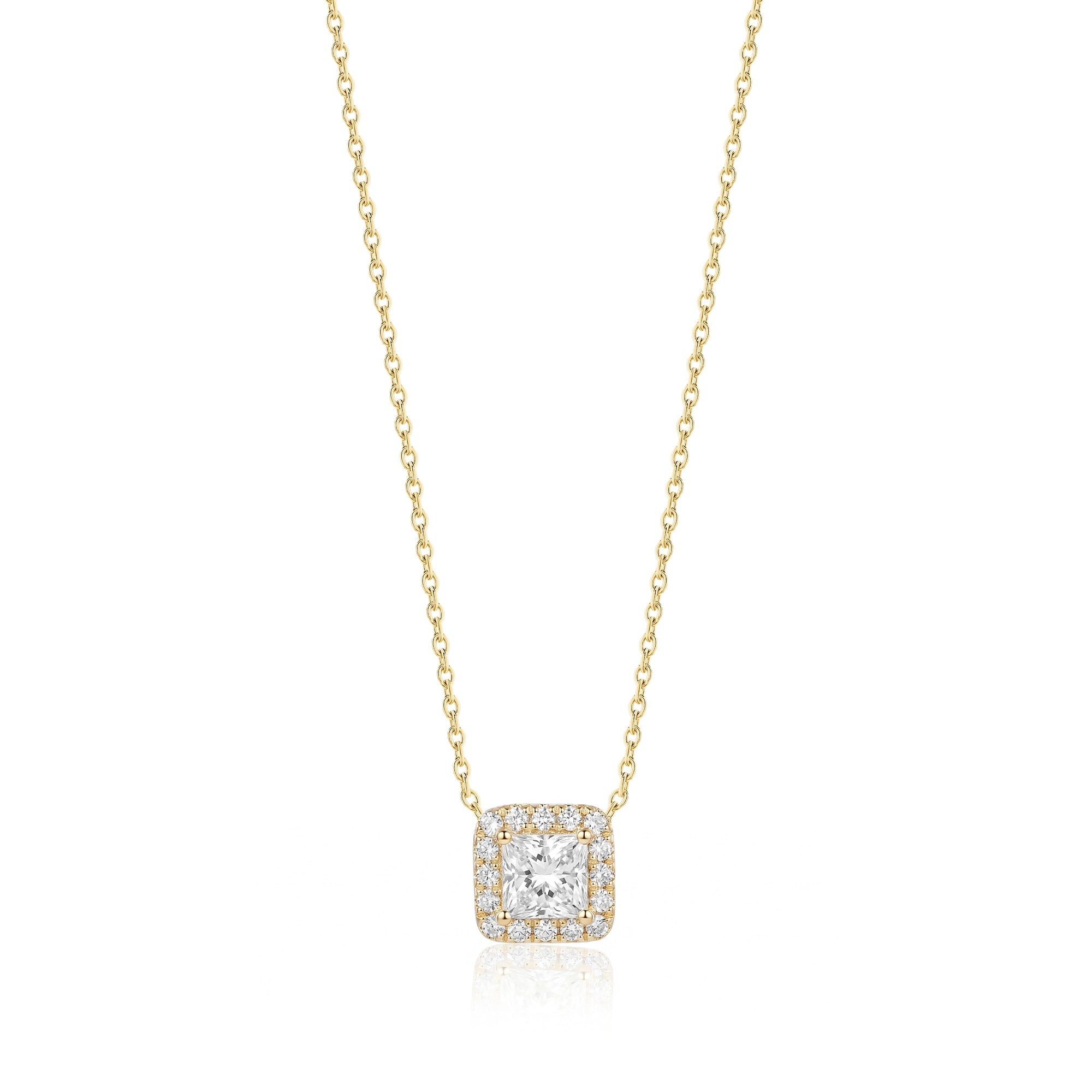 0.18 Carat Designer Diamond Necklace