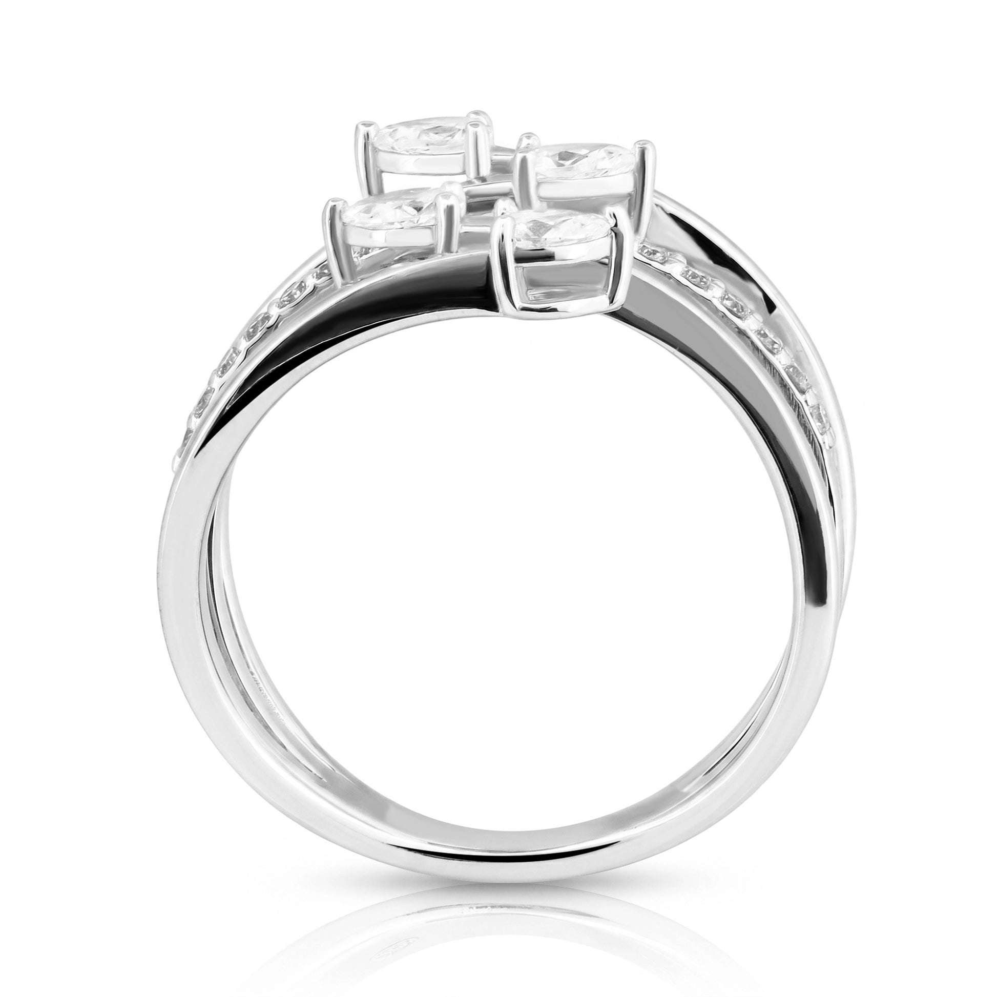 0,49 Karat F Renk Tasarım Pırlanta Yüzük - Venta Jewelry