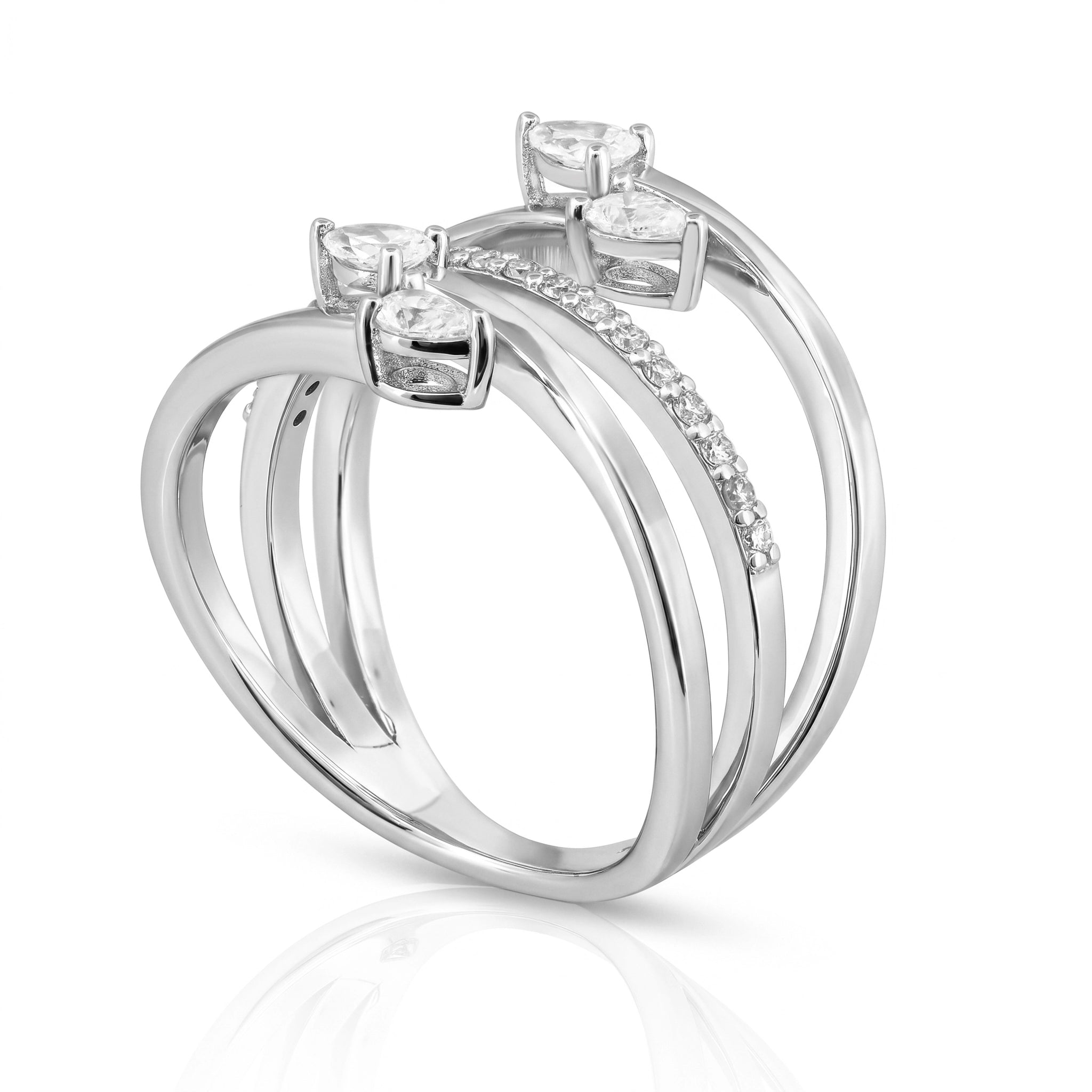 0,49 Karat F Renk Tasarım Pırlanta Yüzük - Venta Jewelry