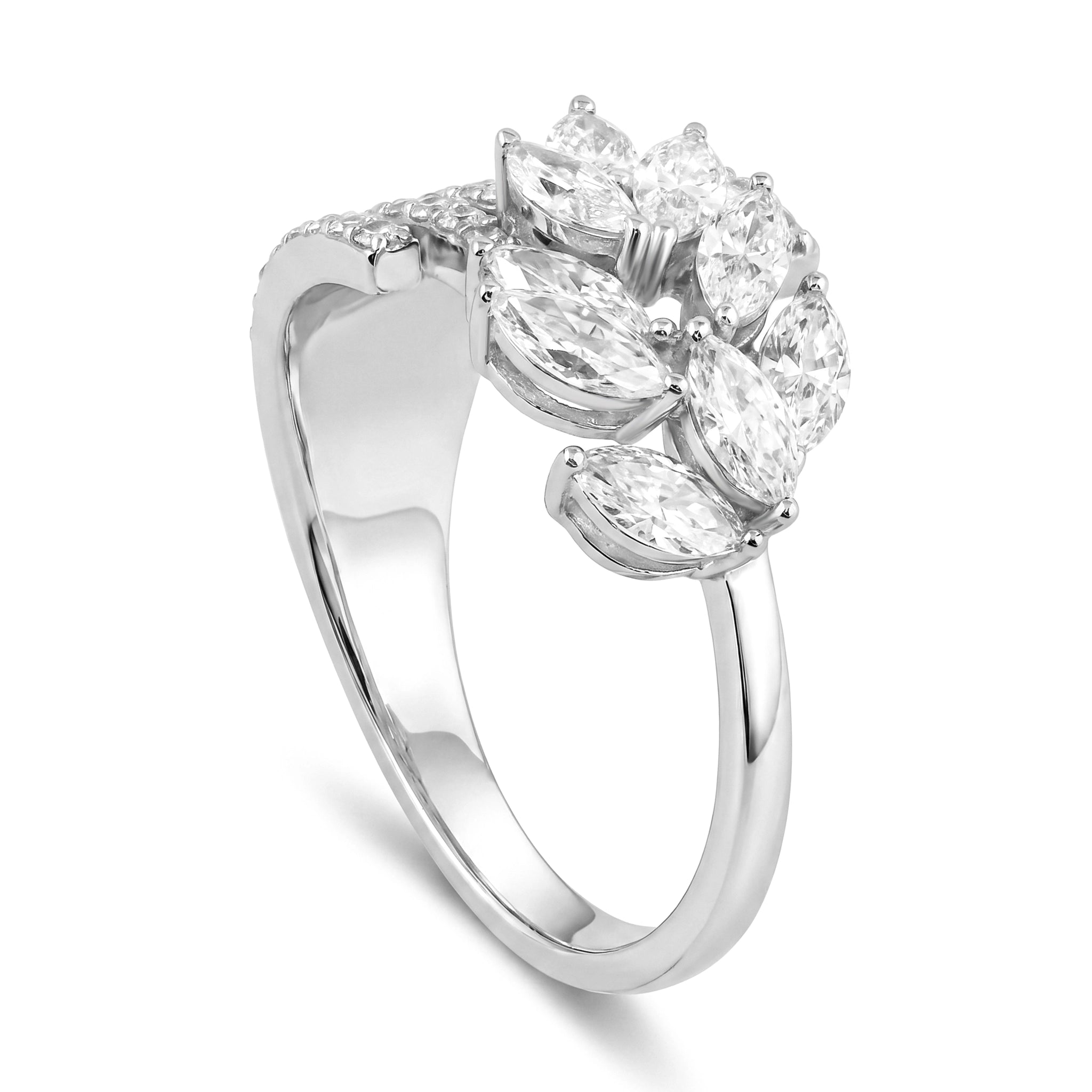 1,23 Karat F Renk Tasarım Pırlanta Yüzük - Venta Jewelry