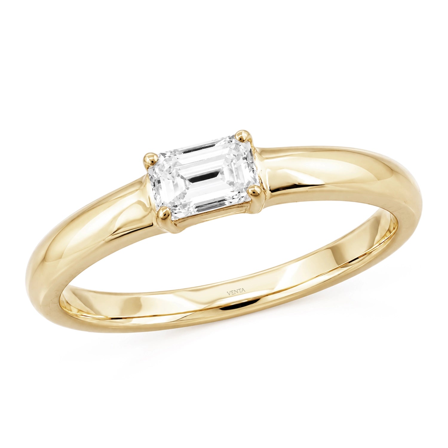 1.00 Carat Oval Cut Solitaire Diamond Ring | HRD Certified | VS2
