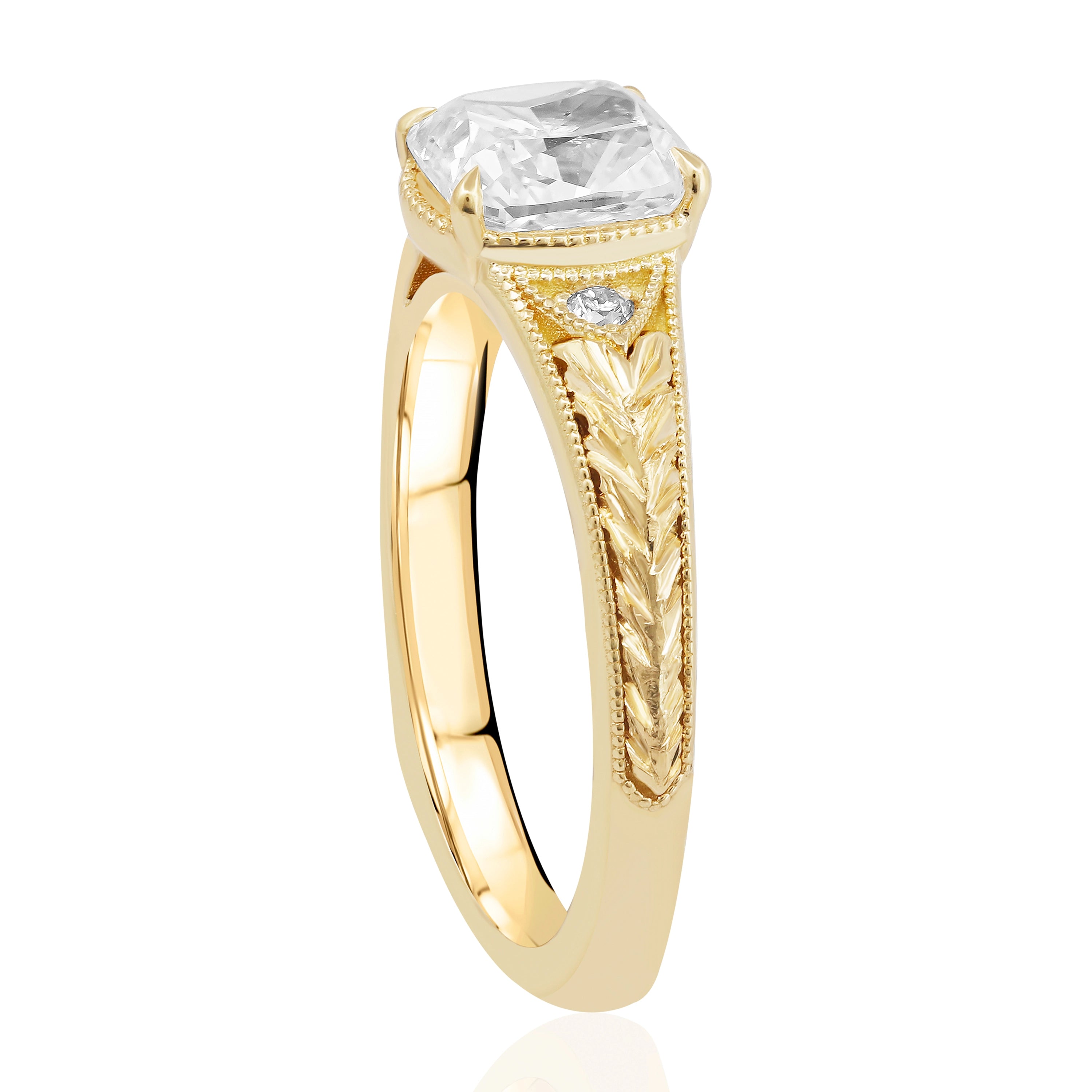 HRD Certified 0.85 Carat Oval Solitaire Diamond Ring