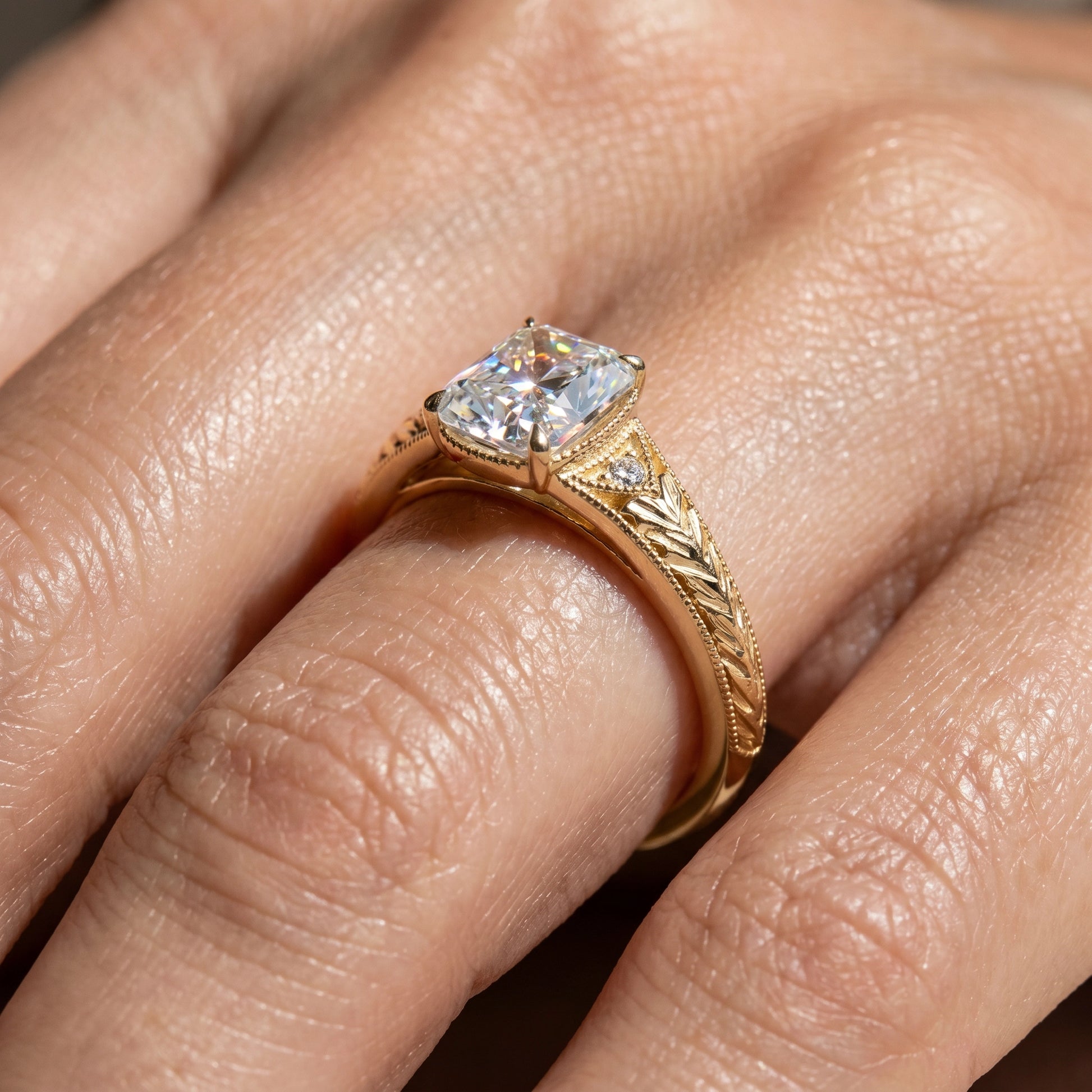 HRD Certified 0.85 Carat Oval Solitaire Diamond Ring