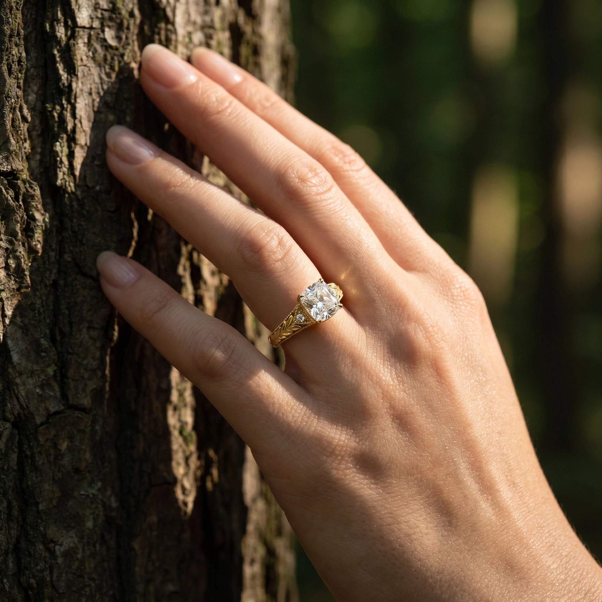 HRD Certified 0.85 Carat Oval Solitaire Diamond Ring