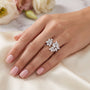 3,30 Karat F Renk Tasarım Pırlanta Yüzük, F Renk SI - Venta Jewelry