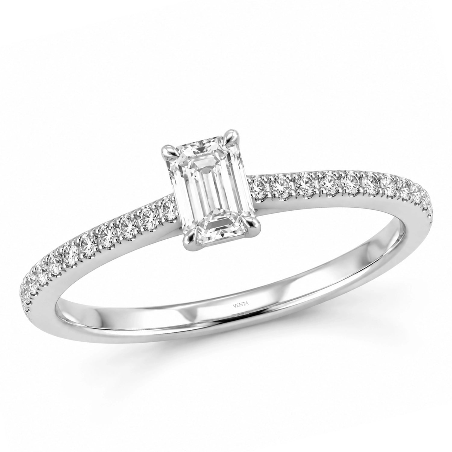 1.00 Carat Oval Cut Solitaire Diamond Ring | HRD Certified | VS2
