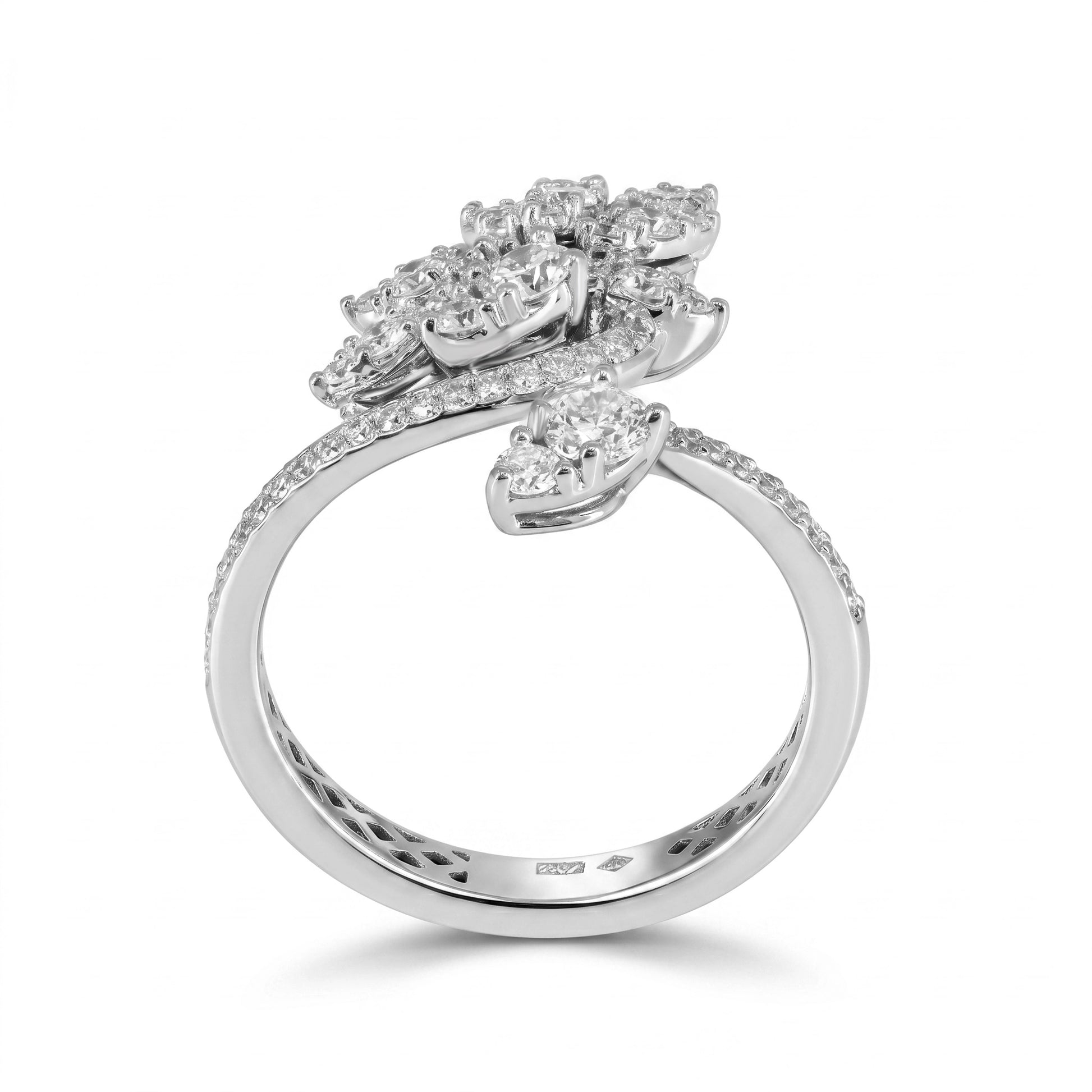 1,01 Karat Tasarım Pırlanta Yüzük | Ahenk, F Renk SI - Venta Jewelry
