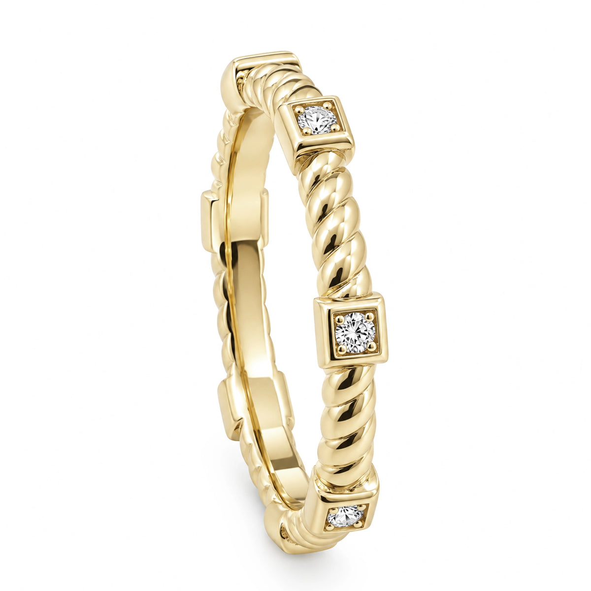 HRD Certified 0.40 Carat D Color Solitaire Diamond Ring "Belur"

