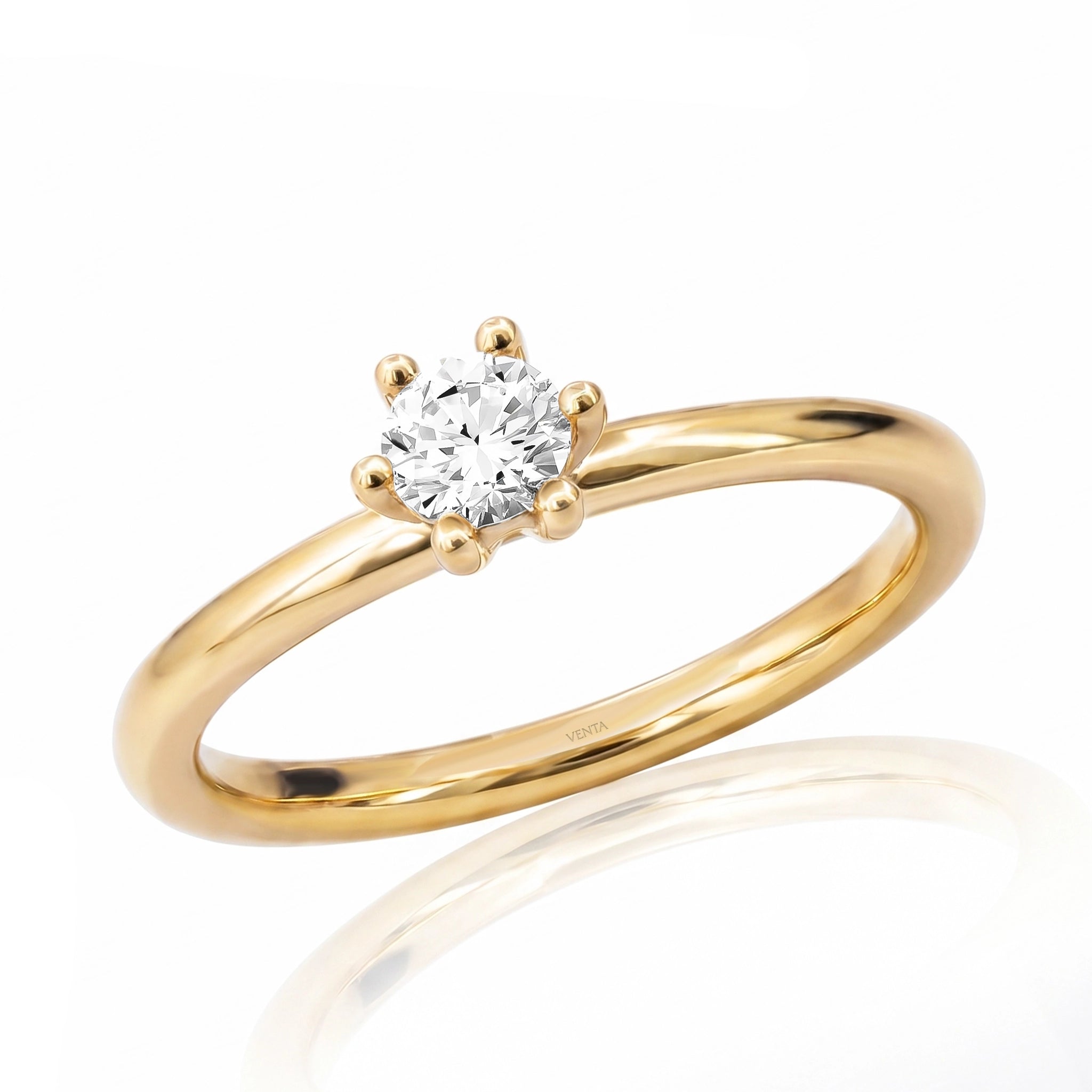 HRD Certified 0.85 Carat Oval Solitaire Diamond Ring