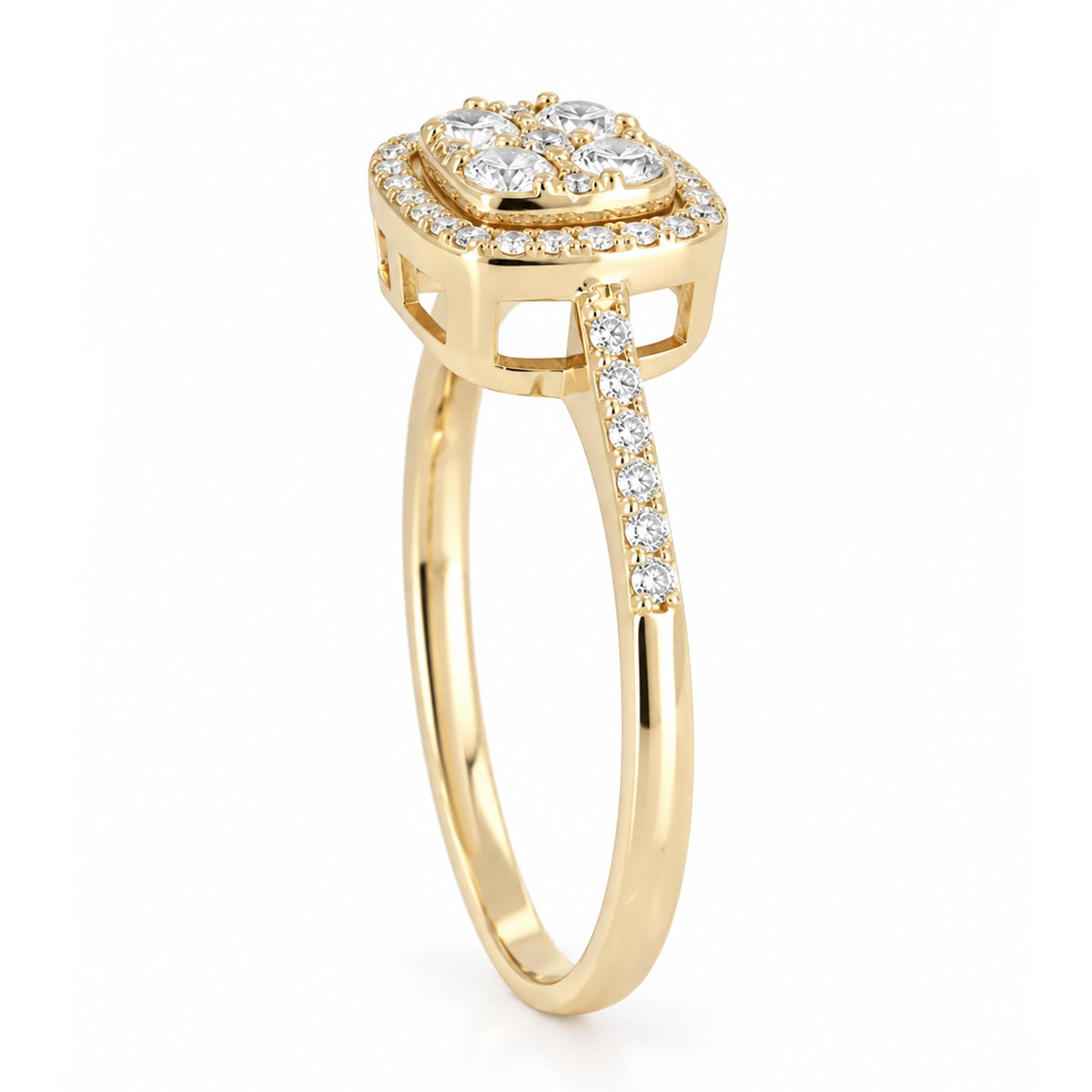0.70 Carat Coronet Diamond Ring
