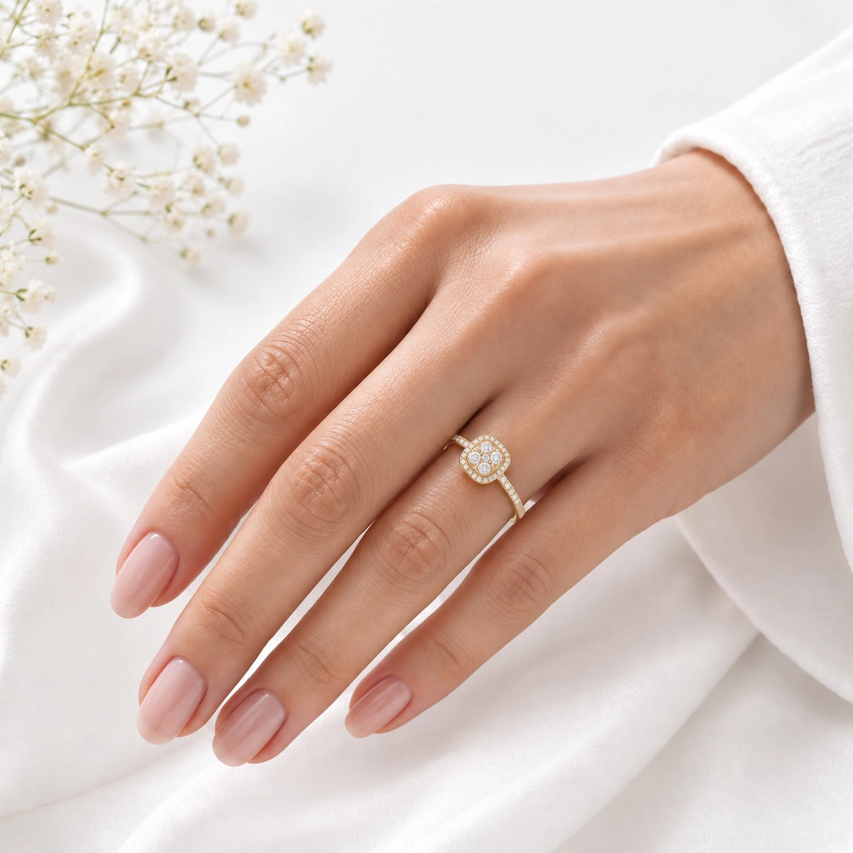 0.70 Carat Coronet Diamond Ring
