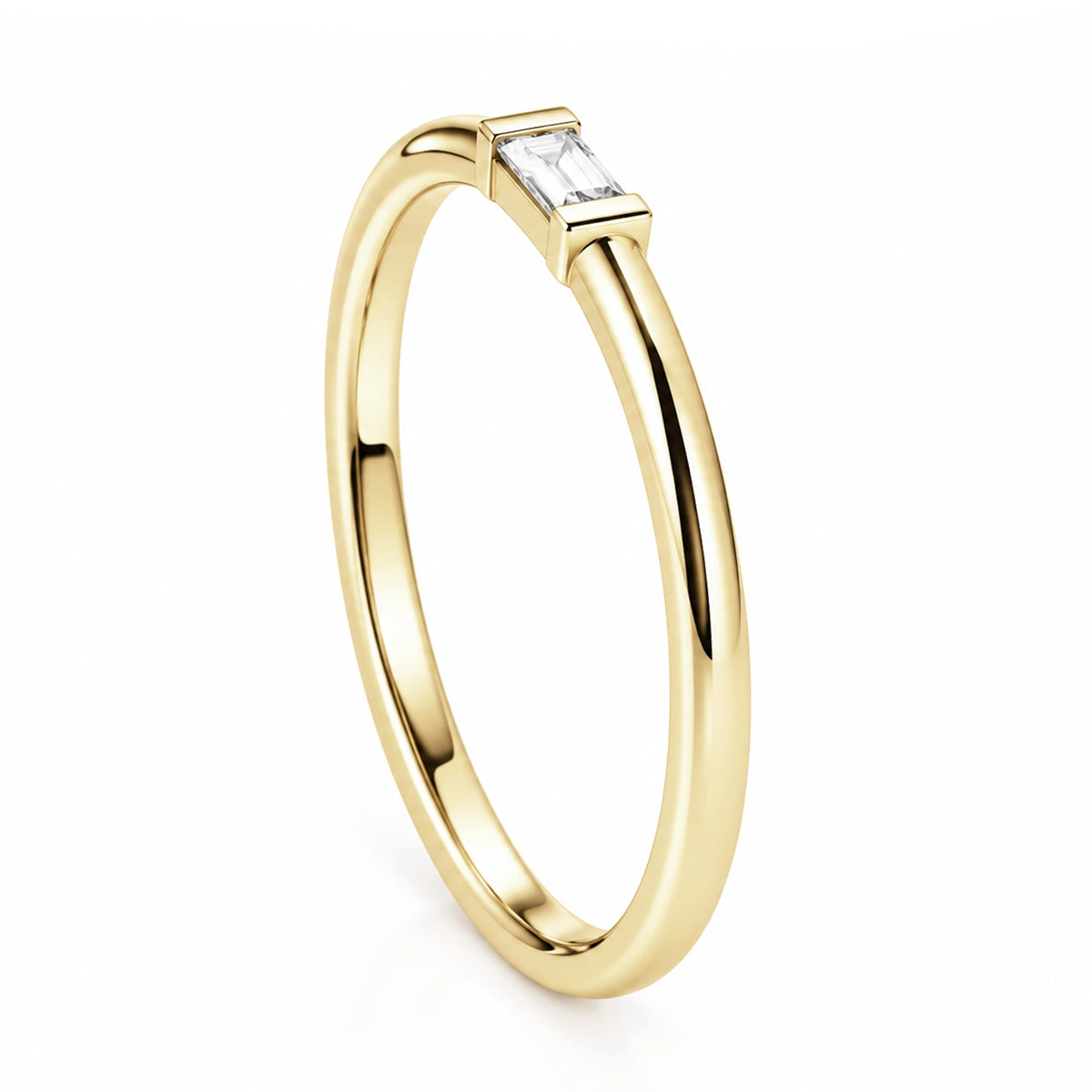 0.19 Carat Designer Solitaire Diamond Ring
