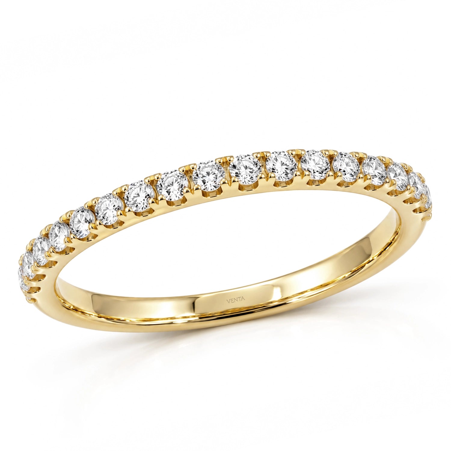 0.30 Carat Half-Circle Diamond Ring "Veca"