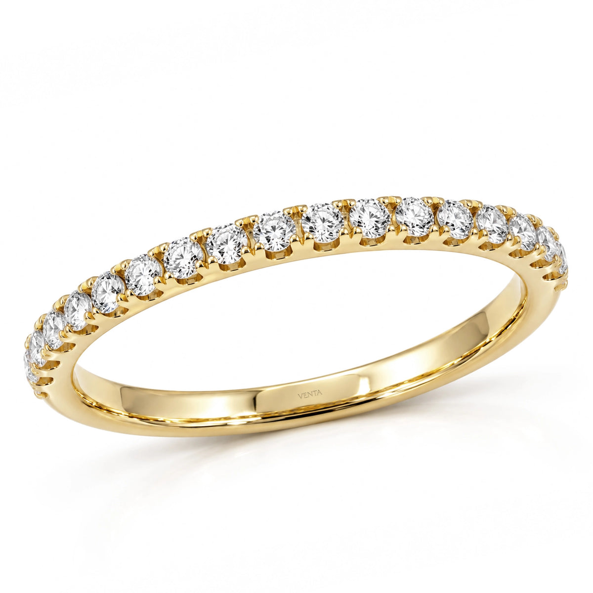 0.30 Carat Half-Circle Diamond Ring "Veca"
