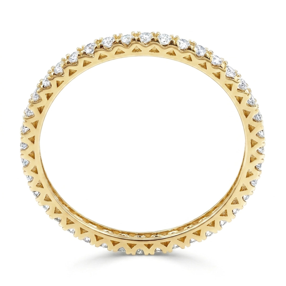 1.51 Carat Full Eternity Diamond Ring "Nüra"
