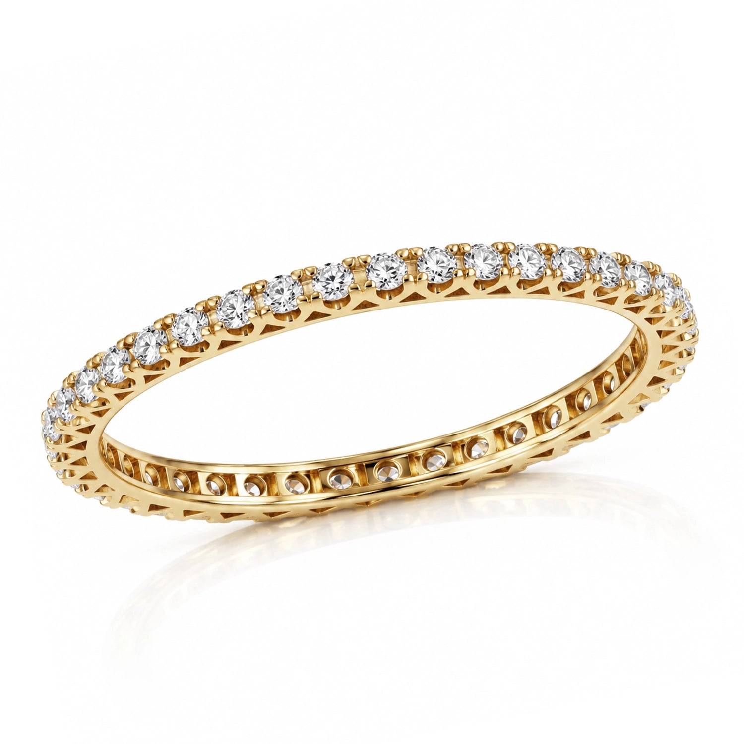 1.51 Carat Full Eternity Diamond Ring "Nüra"