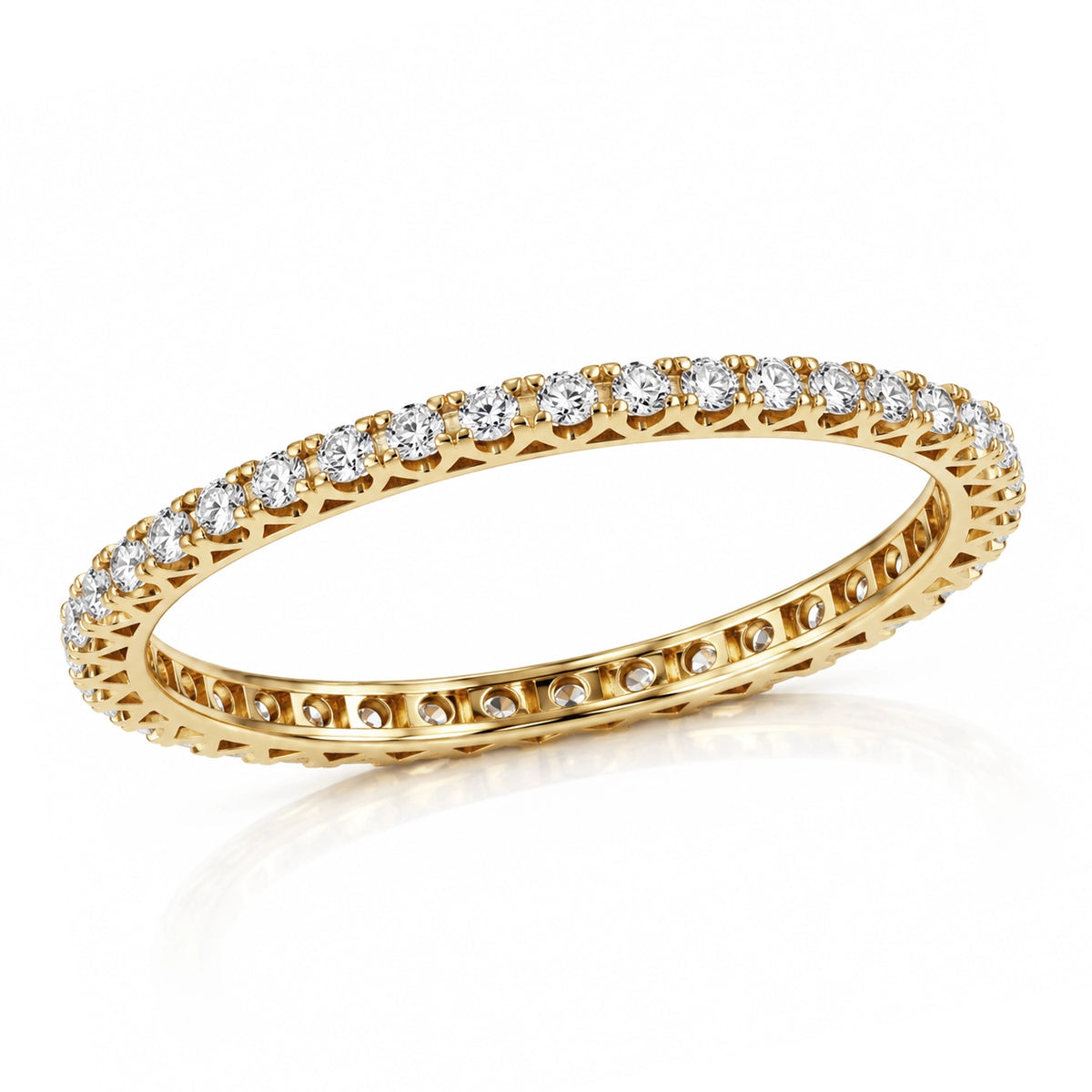 1.51 Carat Full Eternity Diamond Ring "Nüra"
