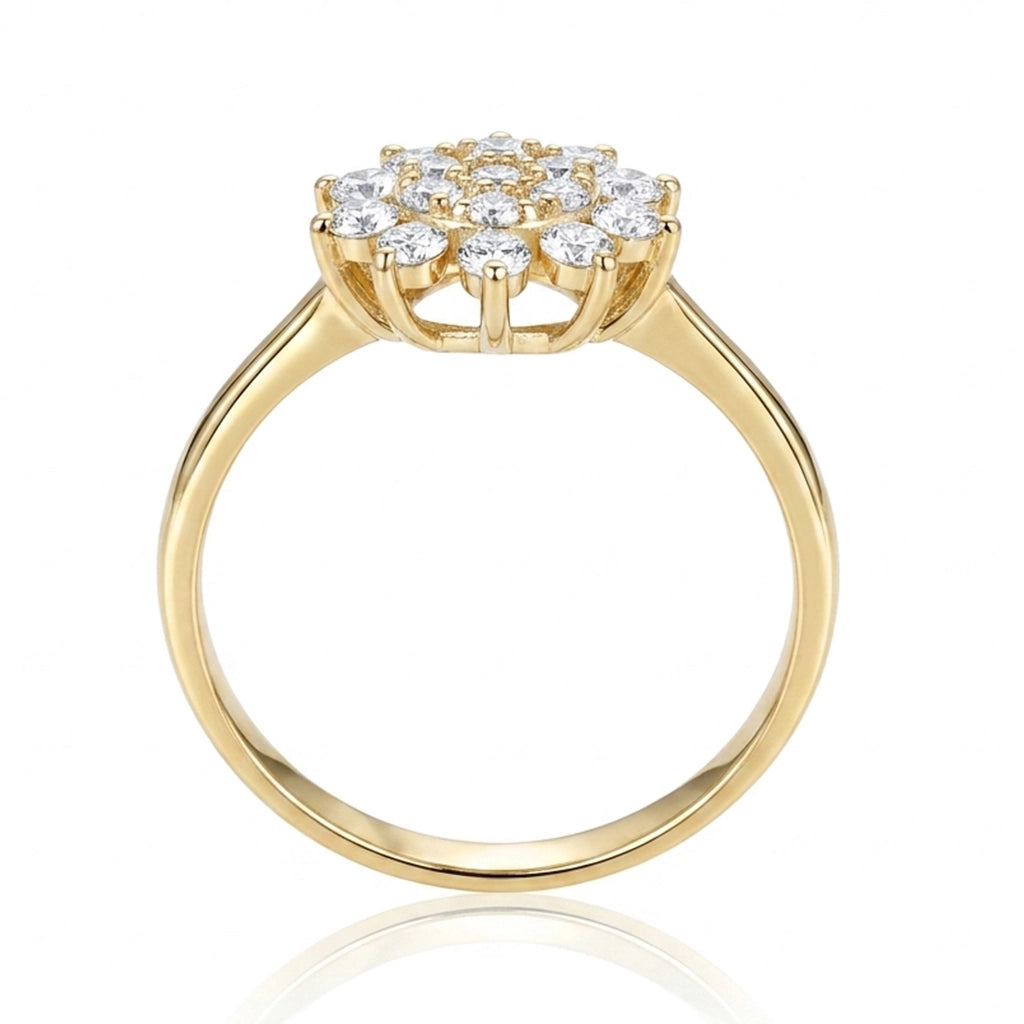 HRD Certified 0.40 Carat D Color Solitaire Diamond Ring "Belur"