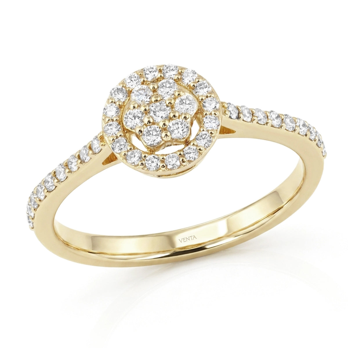 0.70 Carat Coronet Diamond Ring
